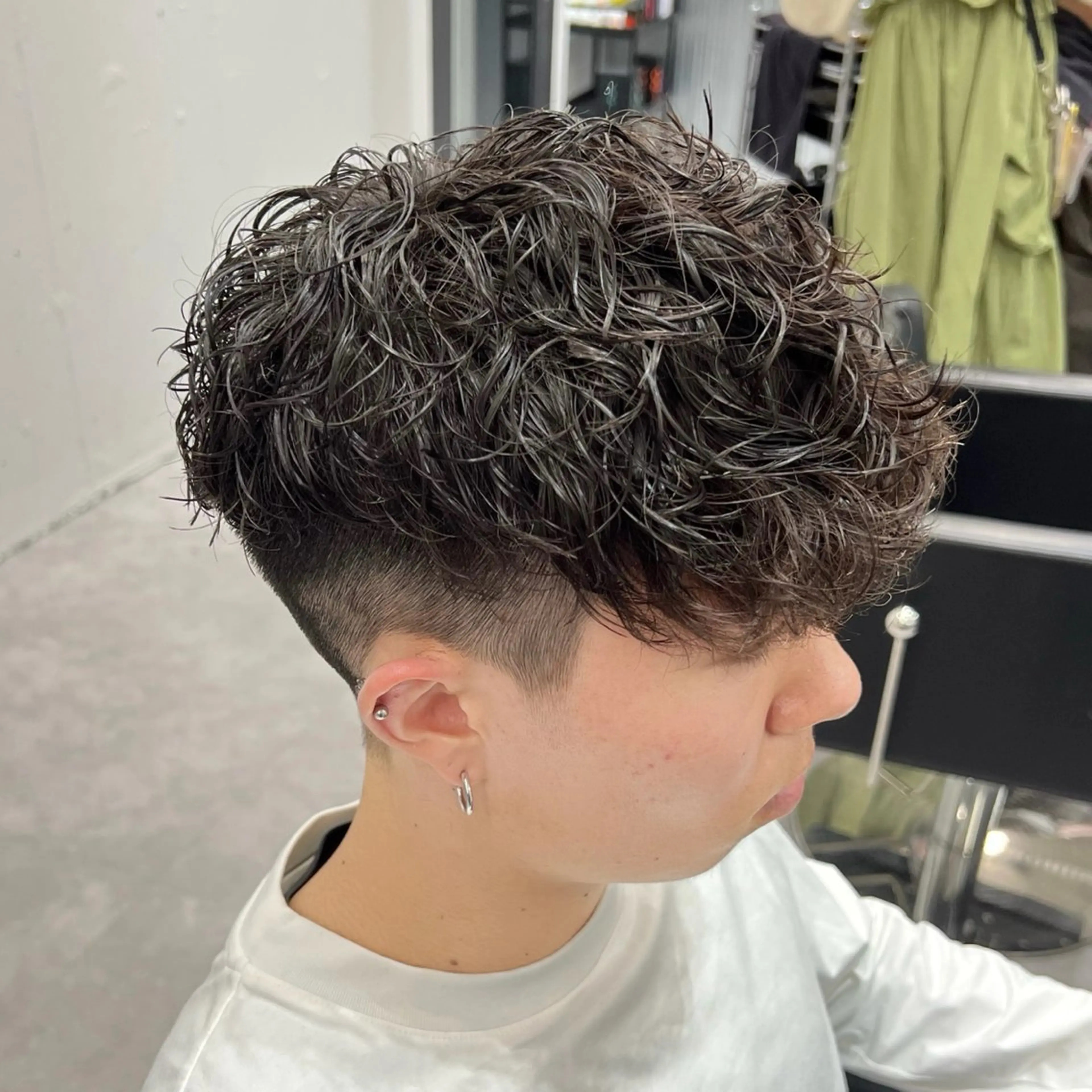 パーマ メンズ メンズパーマ スペインカール 【メンズ特化美容師】 🐍NAO🐍のヘアスタイル