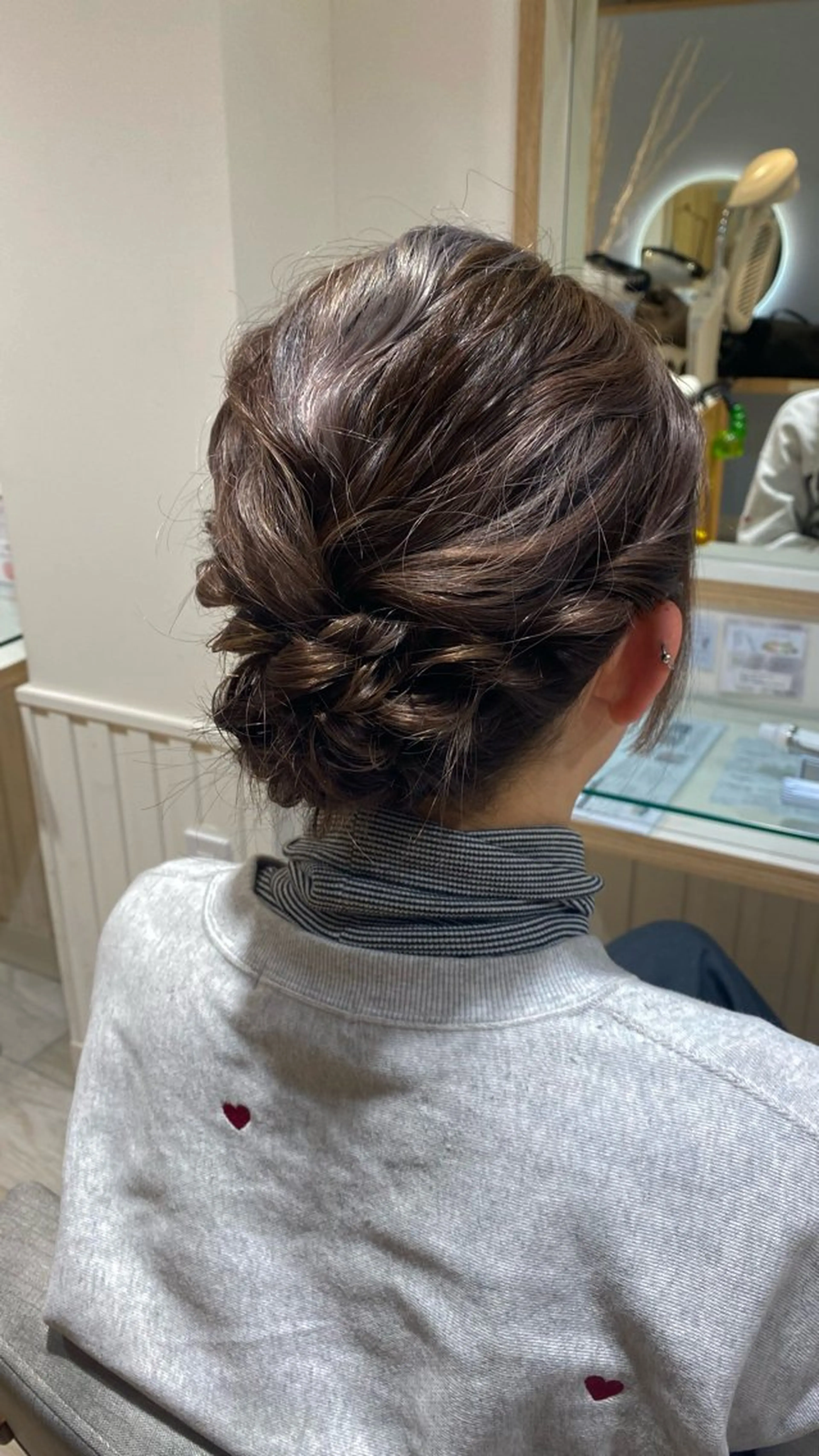 ミディアム ヘアアレンジ メンズカット募集中 🌷🫧森山彩音のヘアスタイル