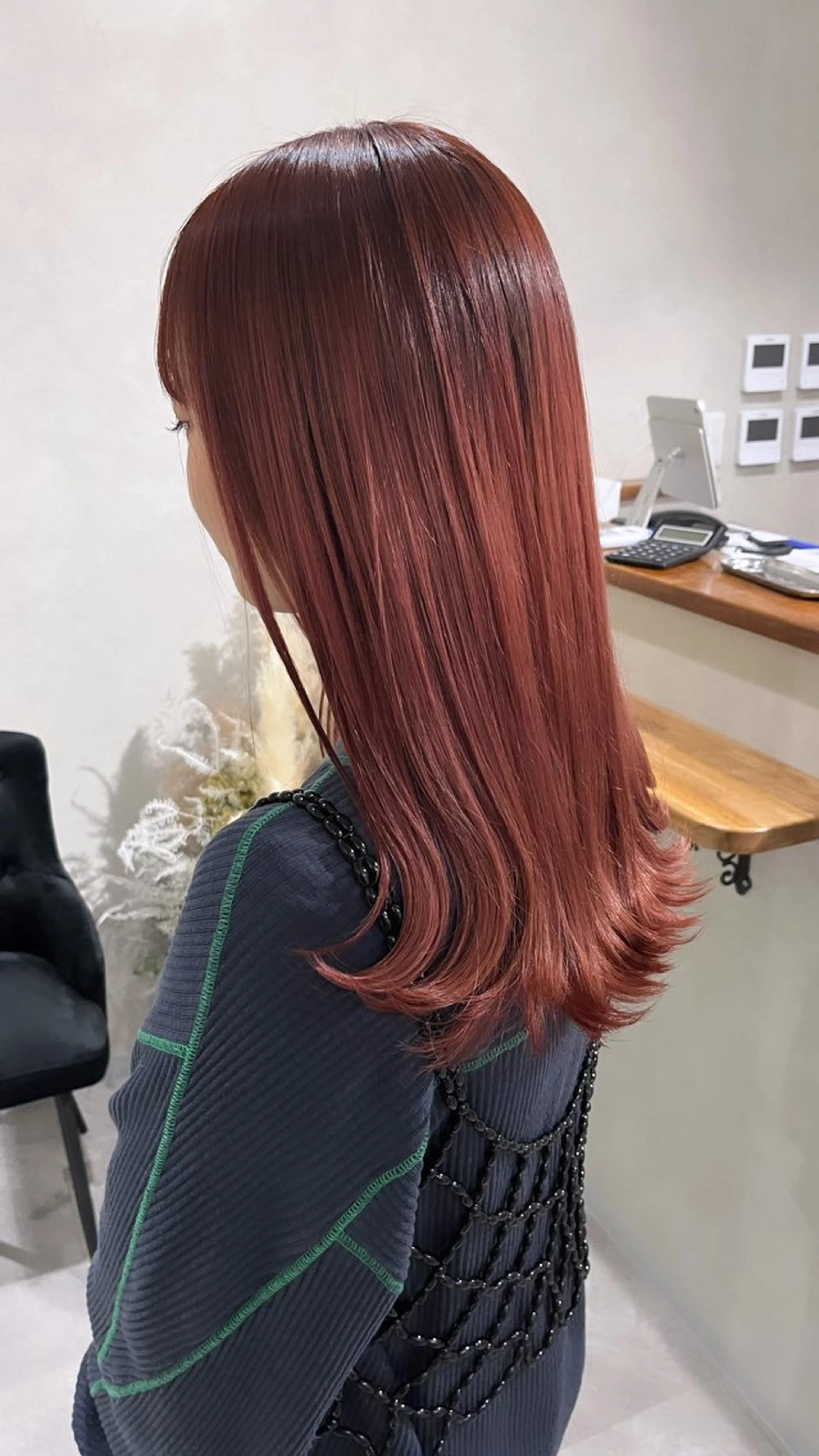 セミロング ヘアカラー Yurina 💖透明感カラー💖のヘアスタイル