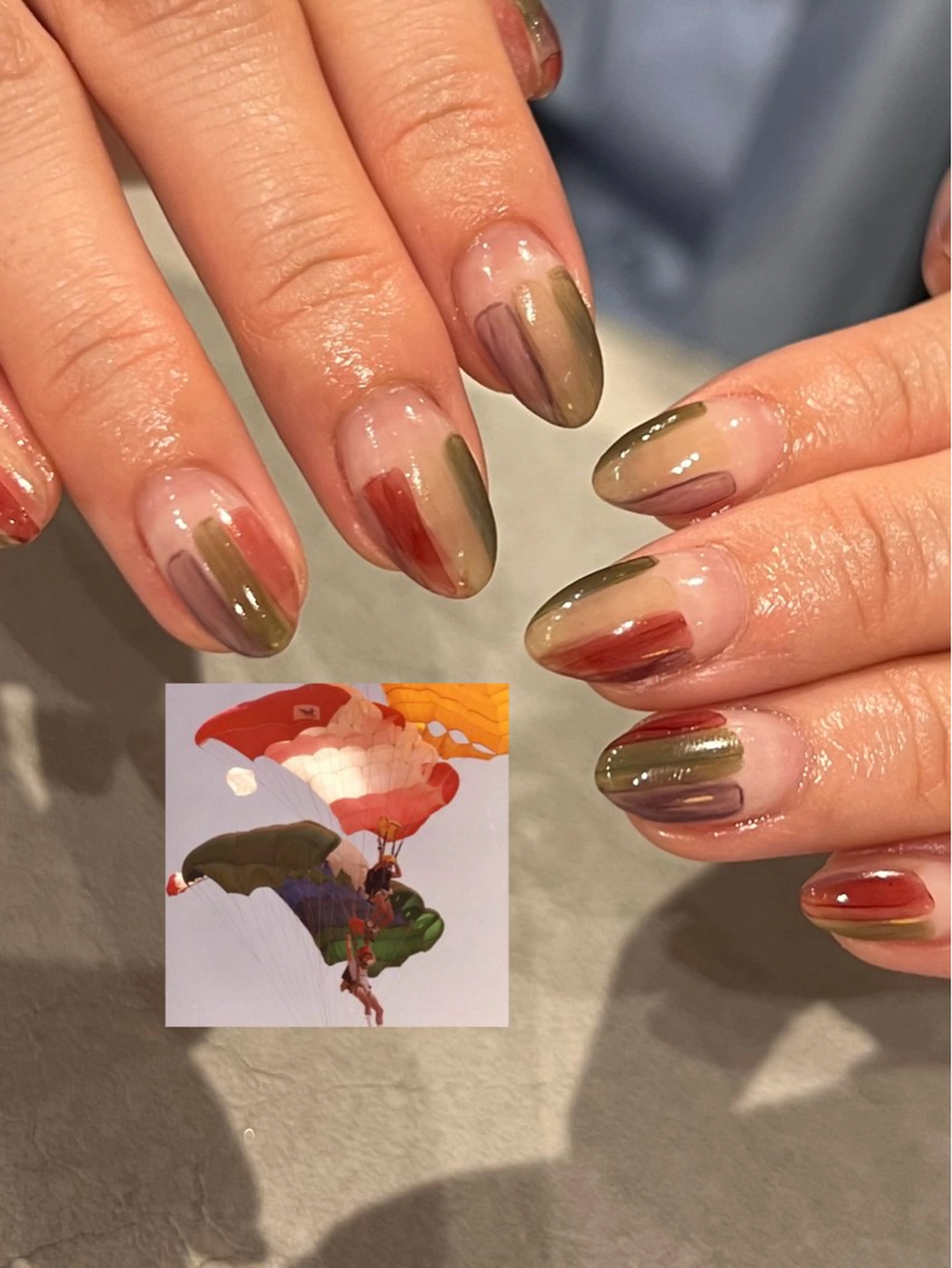 ネイル ジェルネイル 韓国ネイル マグネットネイル ニュアンスネイル パラジェル ハンドネイル Cleo中目黒店 Hinahoのネイルデザイン