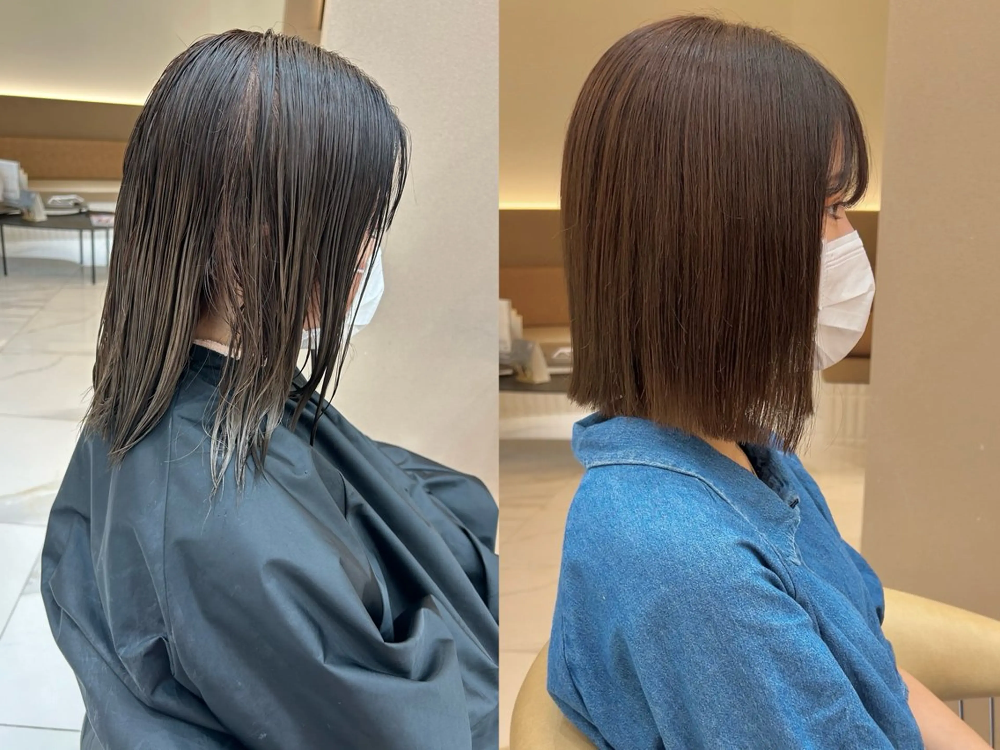 ショート カラー 山田勇真 ボブ/縮毛矯正/金山のヘアスタイル