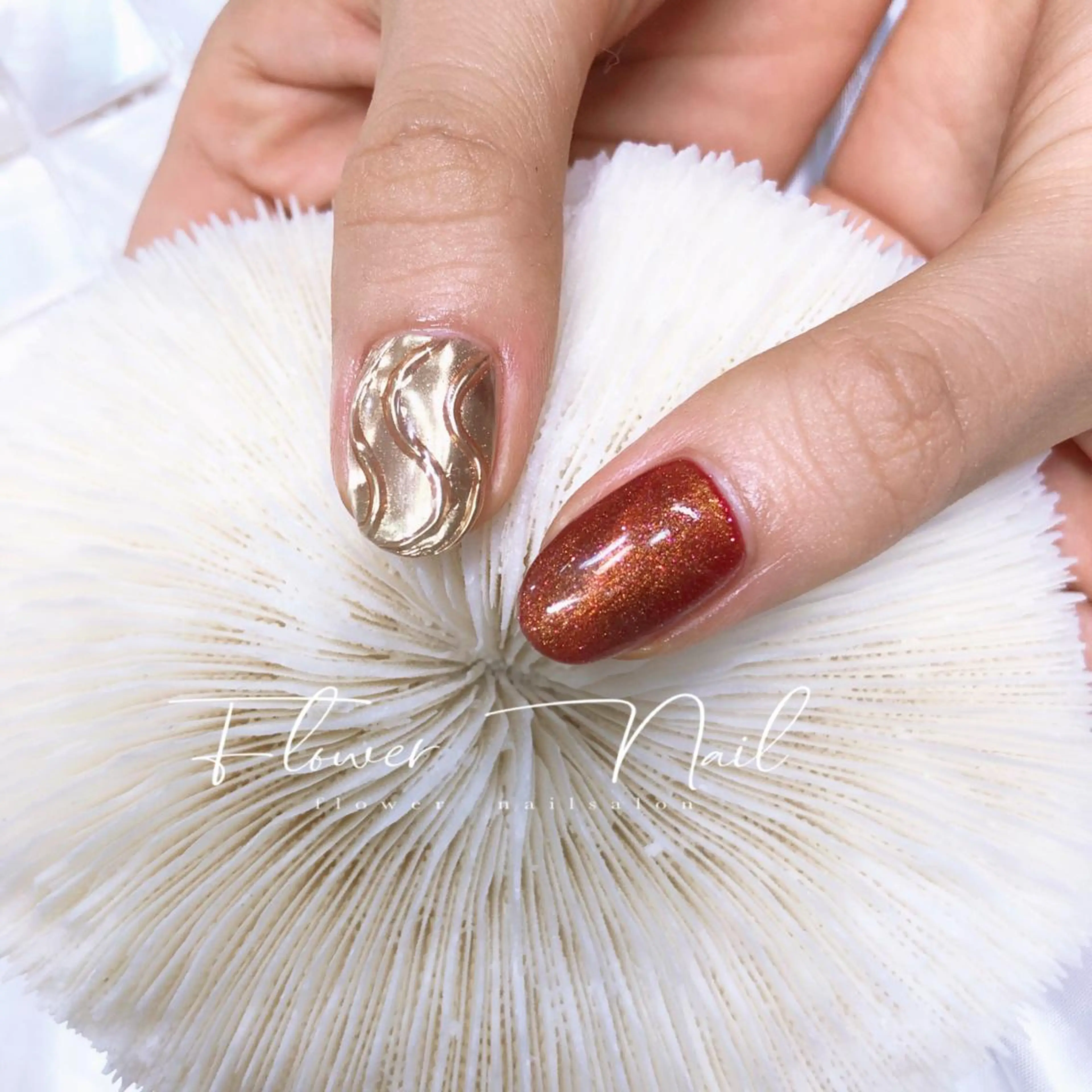 ネイル Flower nailのネイルデザイン