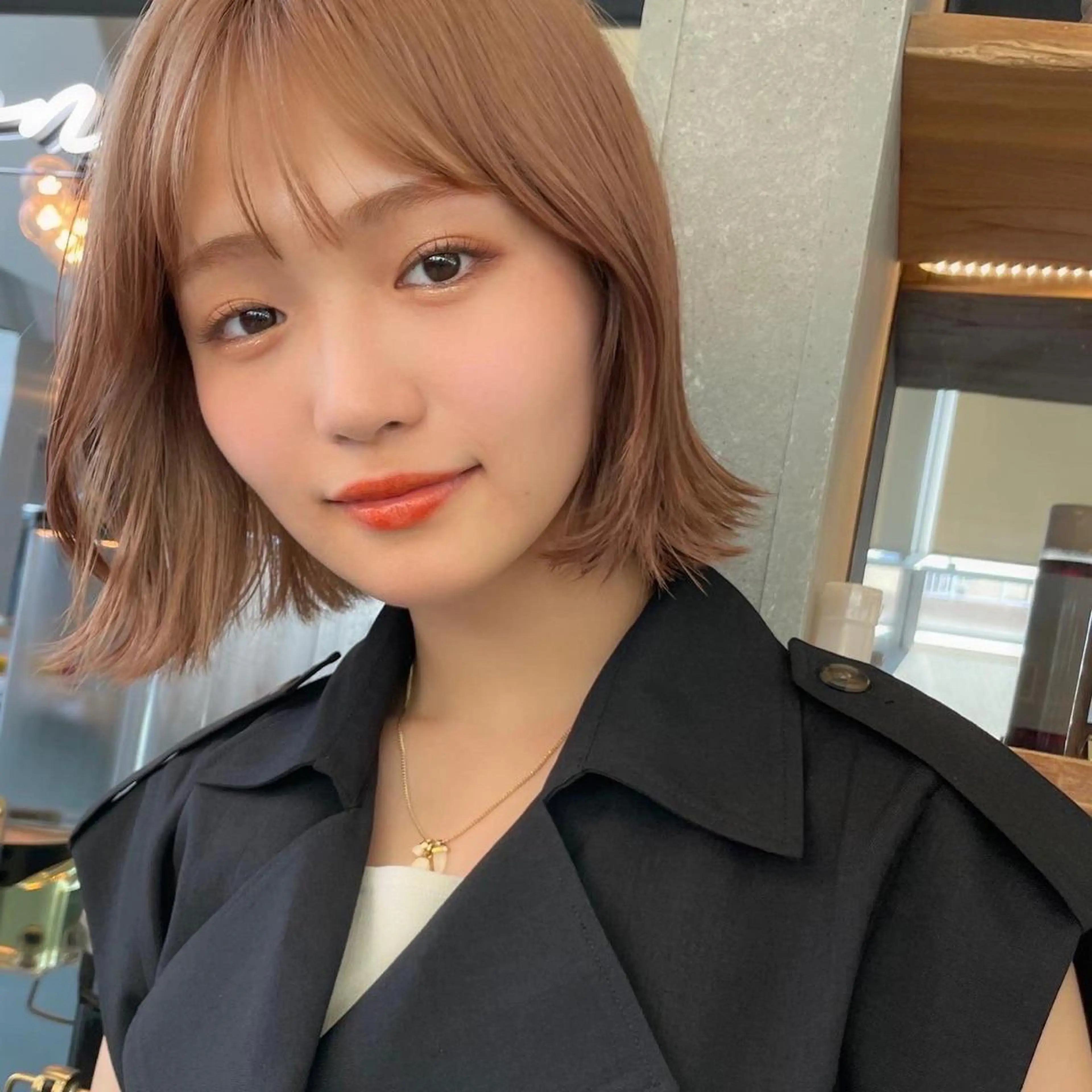 ショート 似合わせカット トリートメント 顔周り🇰🇷ロンド レイヤー✨カジワラのヘアスタイル