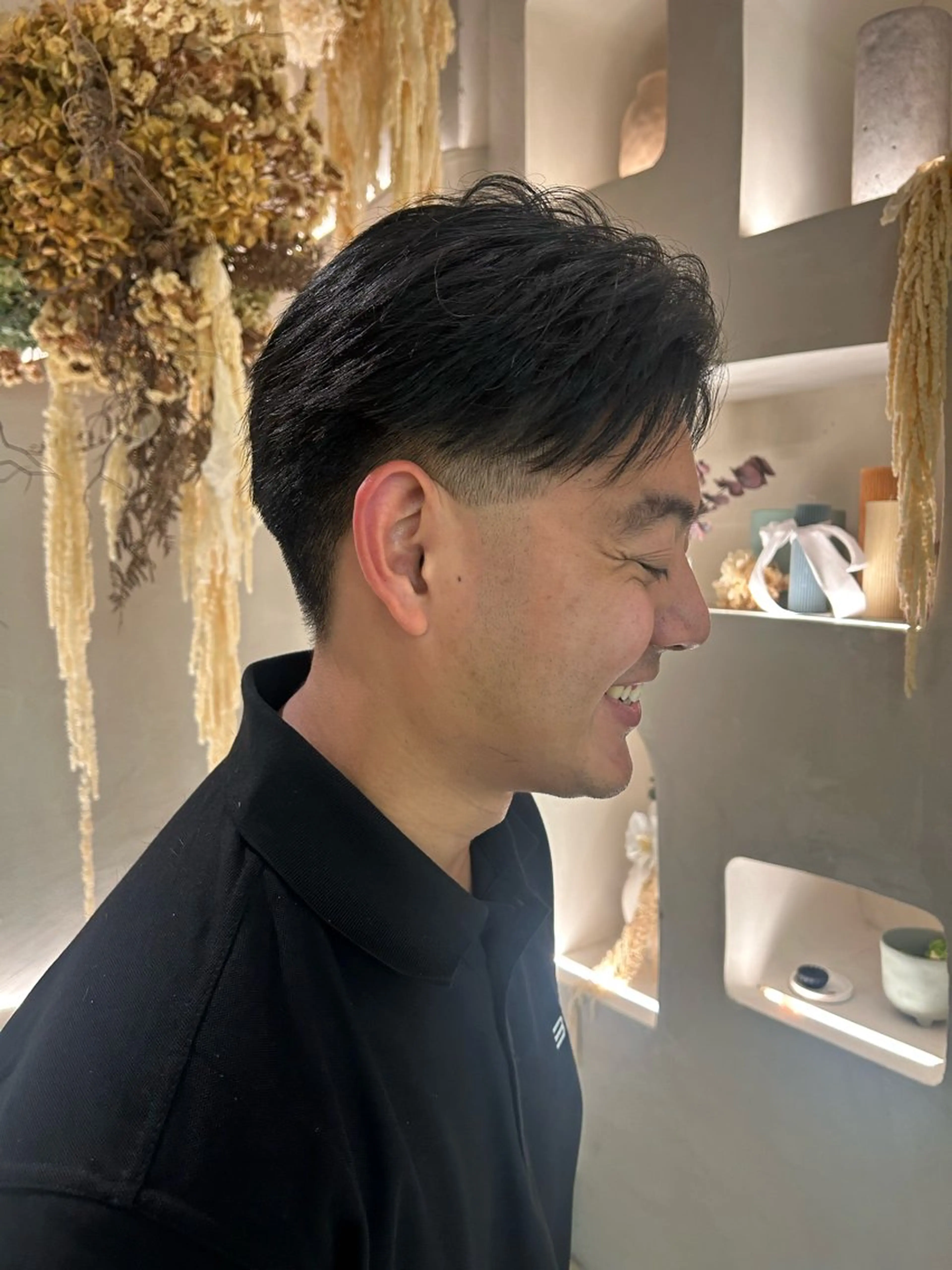 メンズカット+炭酸泉ヘッドスパ付きの写真