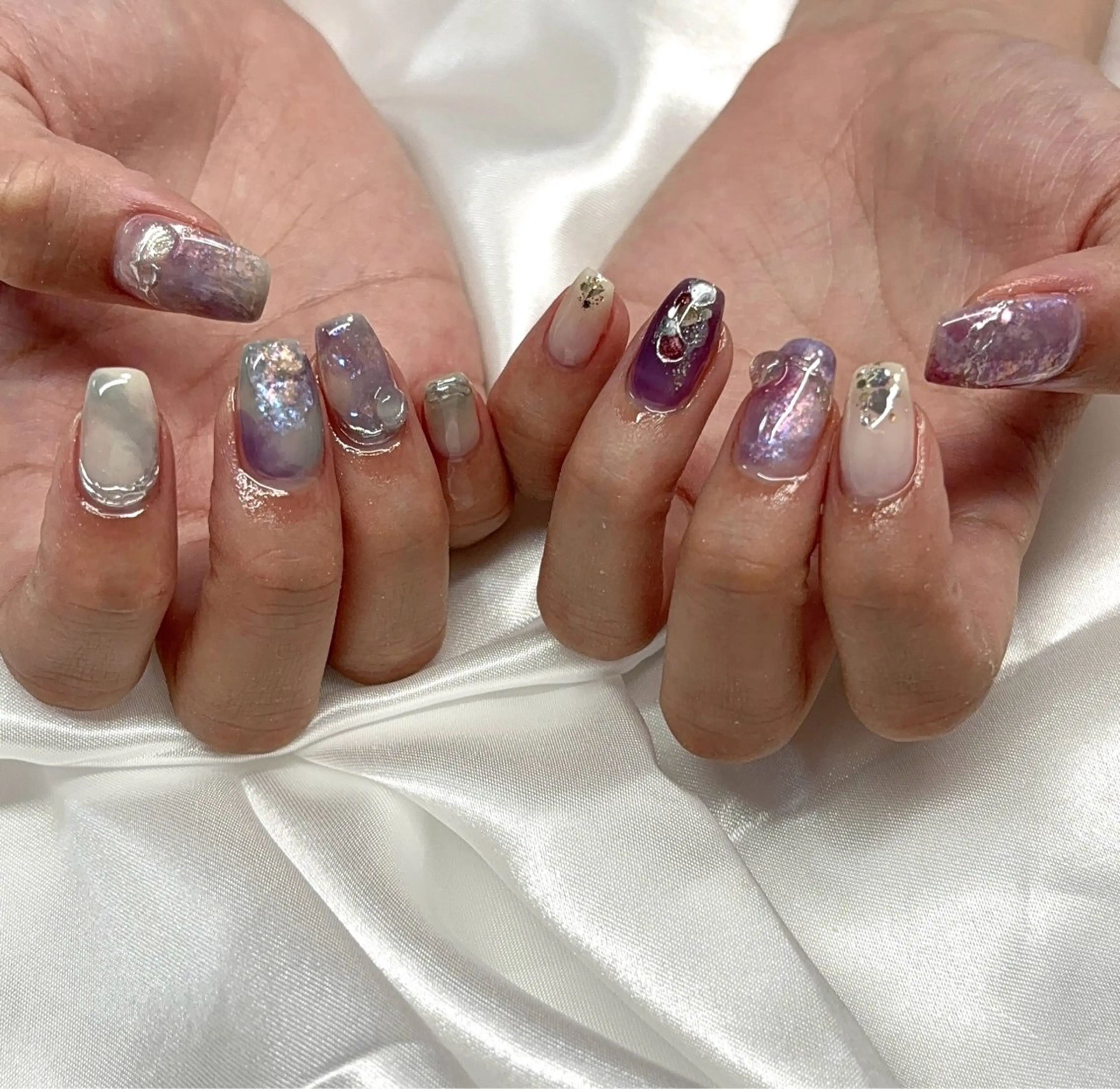 ネイル ハンドネイル nonno. icaのネイルデザイン