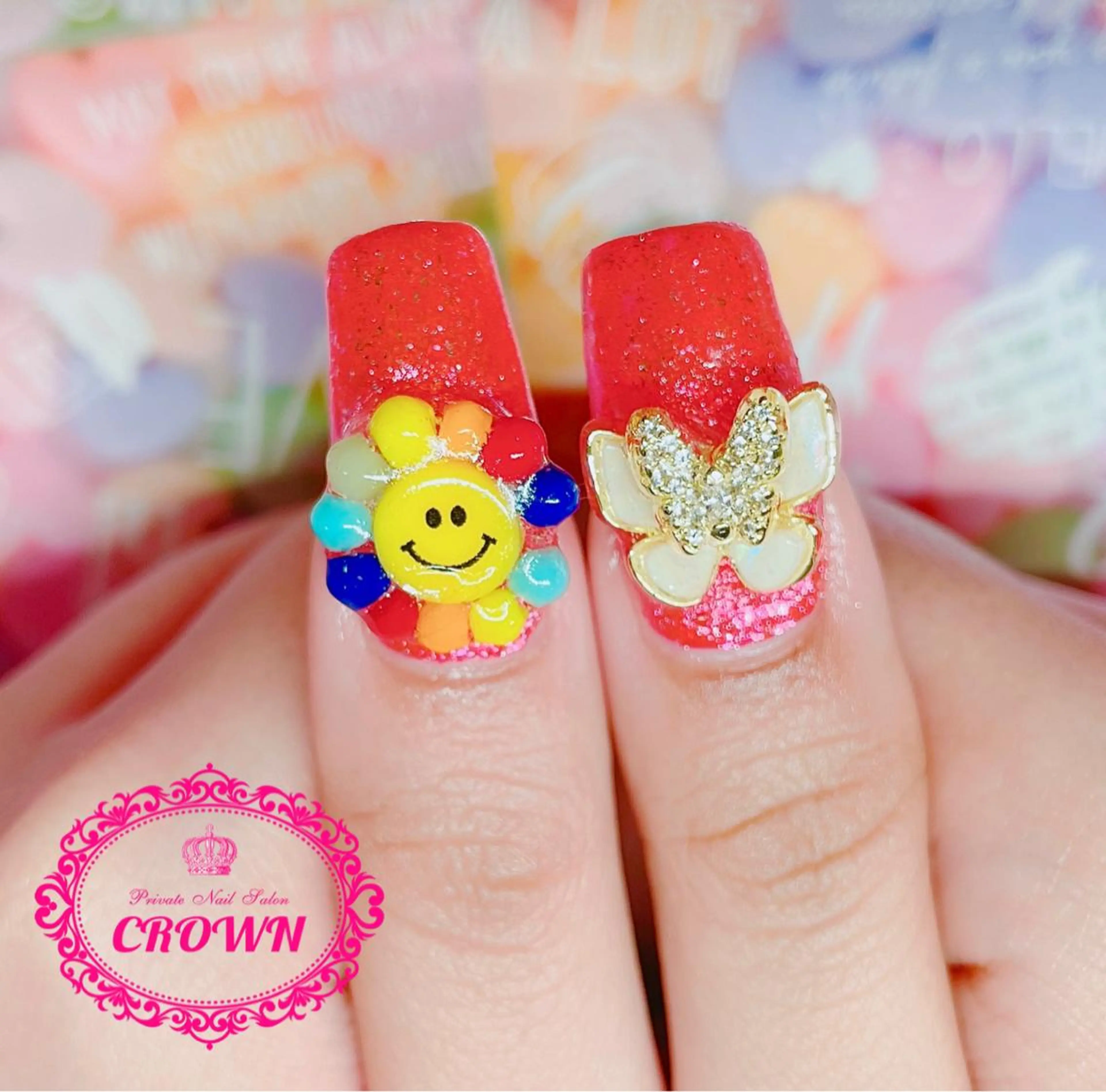ネイル CROWN プライベートサロンのネイルデザイン