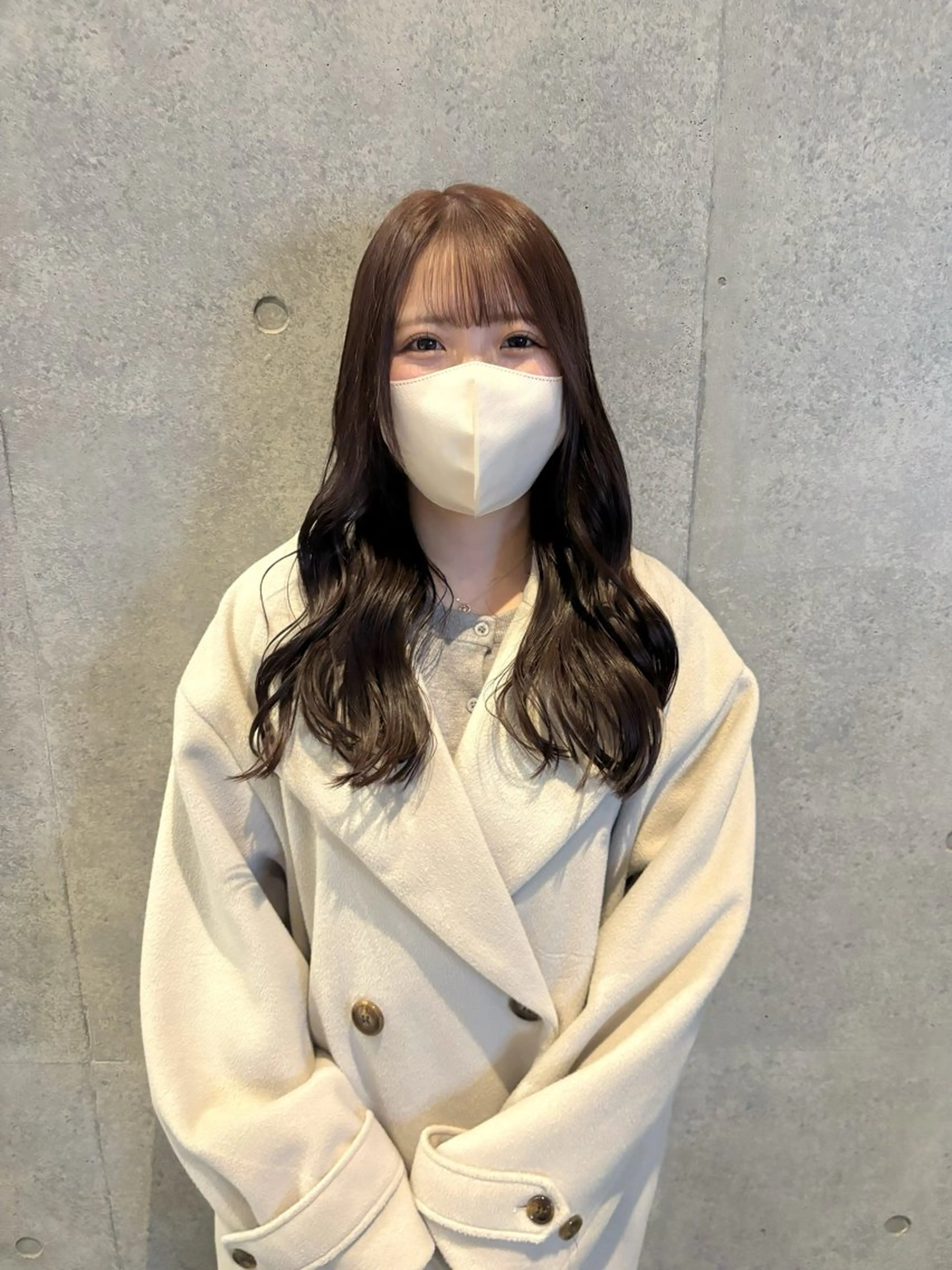 ロング カラー ヘアカラー トリートメント 一目惚れ艶ハイトーン バンド/しほのヘアスタイル