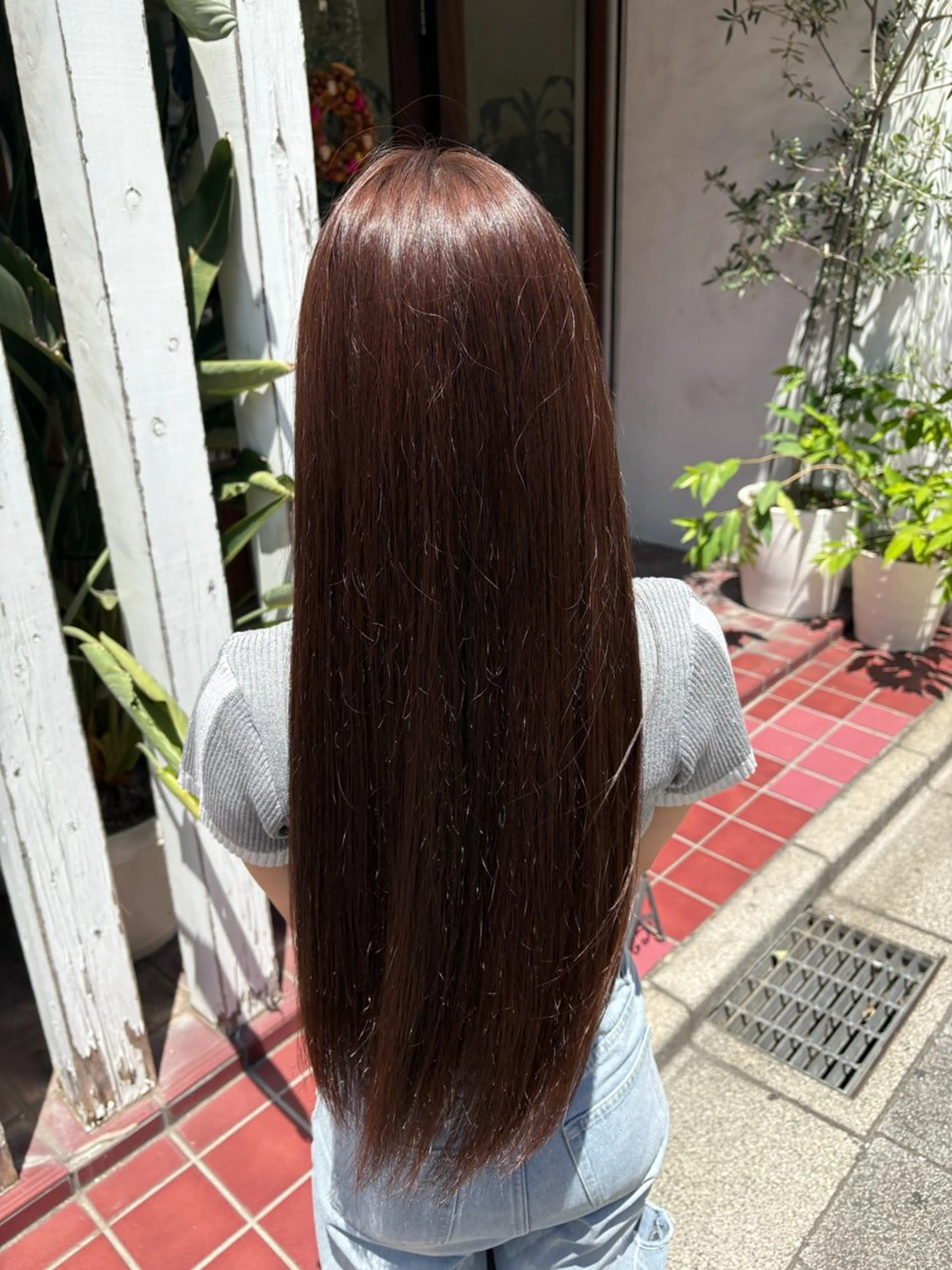 ロング カラー 久保 泰都のヘアスタイル