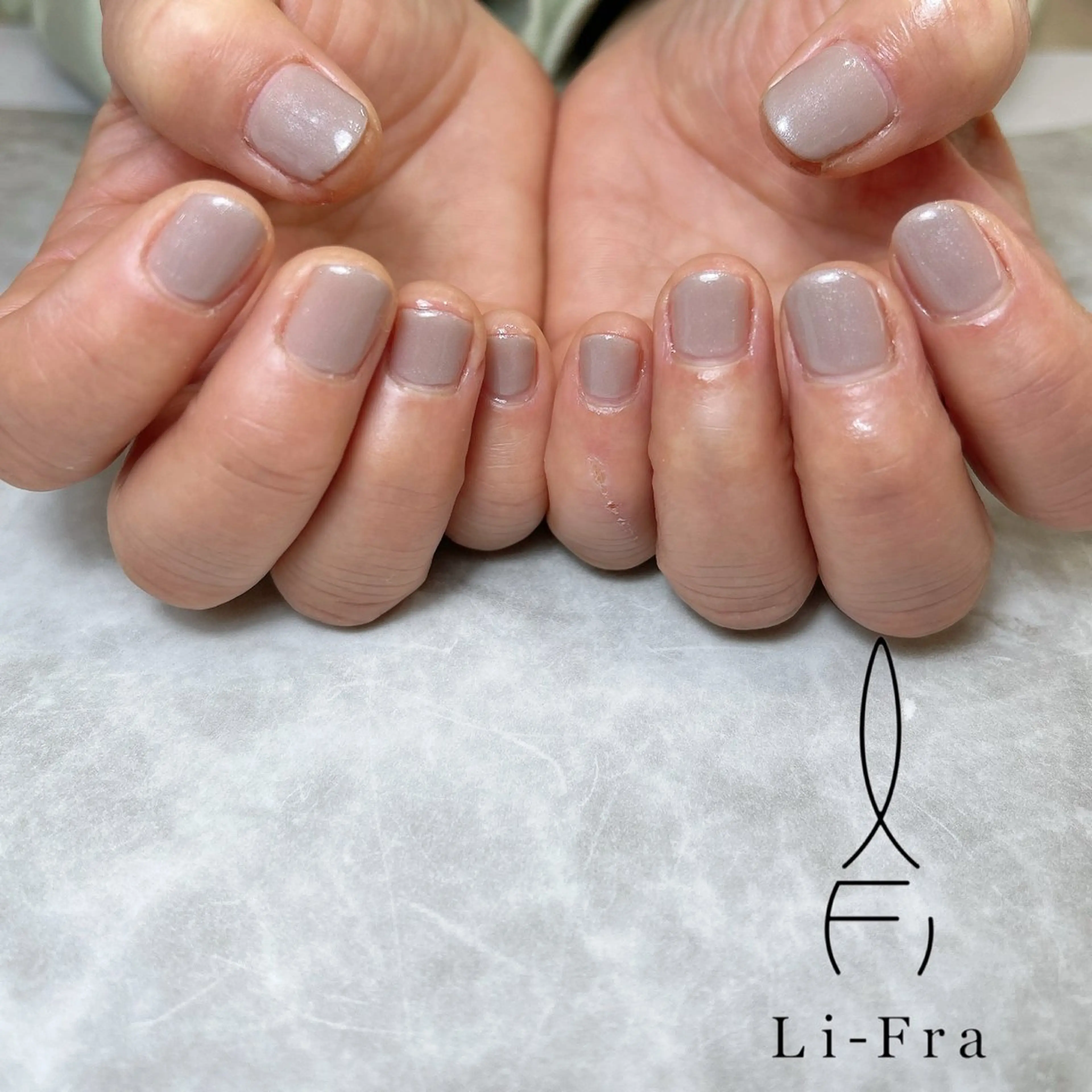 ネイル ハンドネイル lifra MANAKAのネイルデザイン