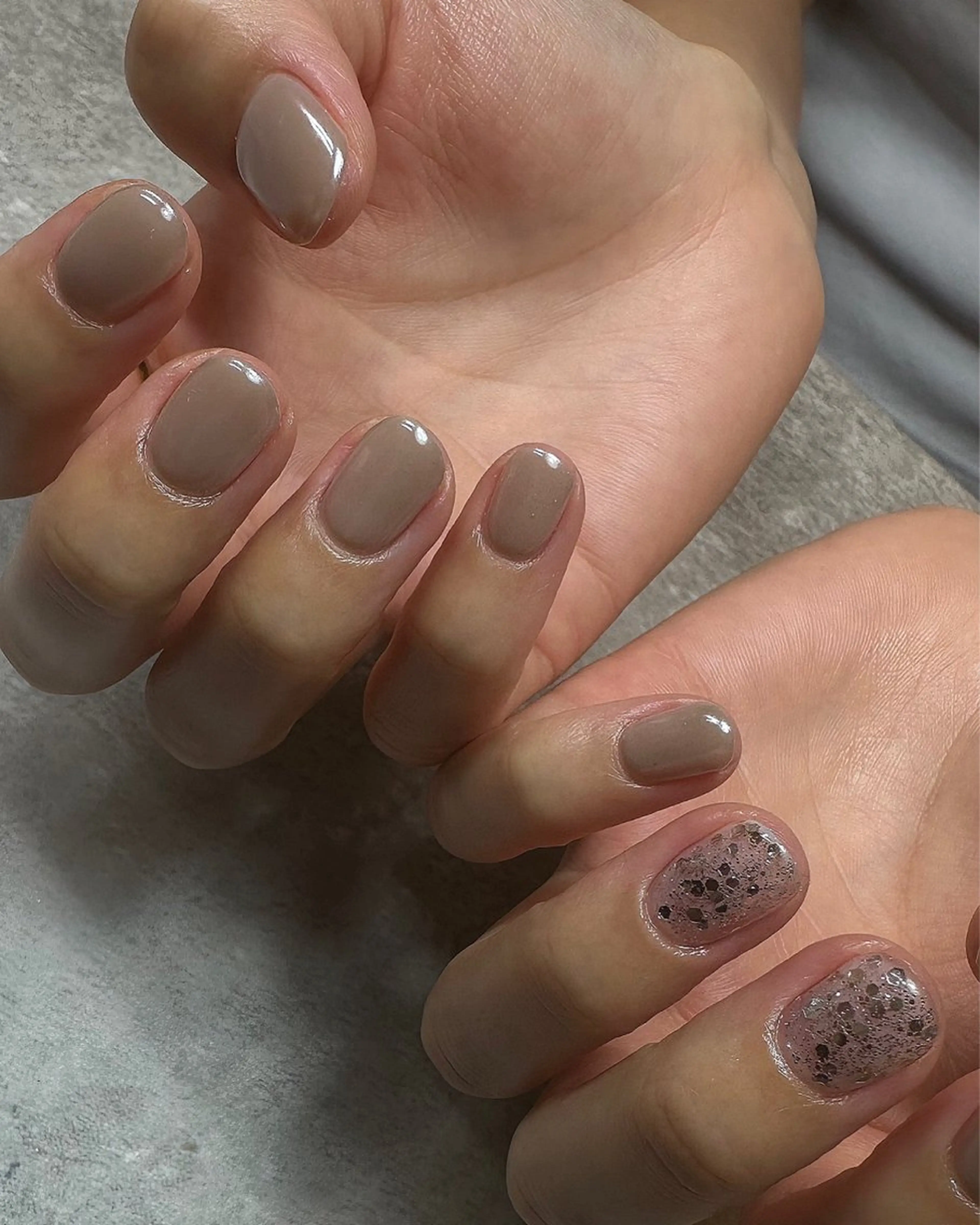 ネイル ミラーネイル シンプルネイル ハンドネイル nail campのネイルデザイン