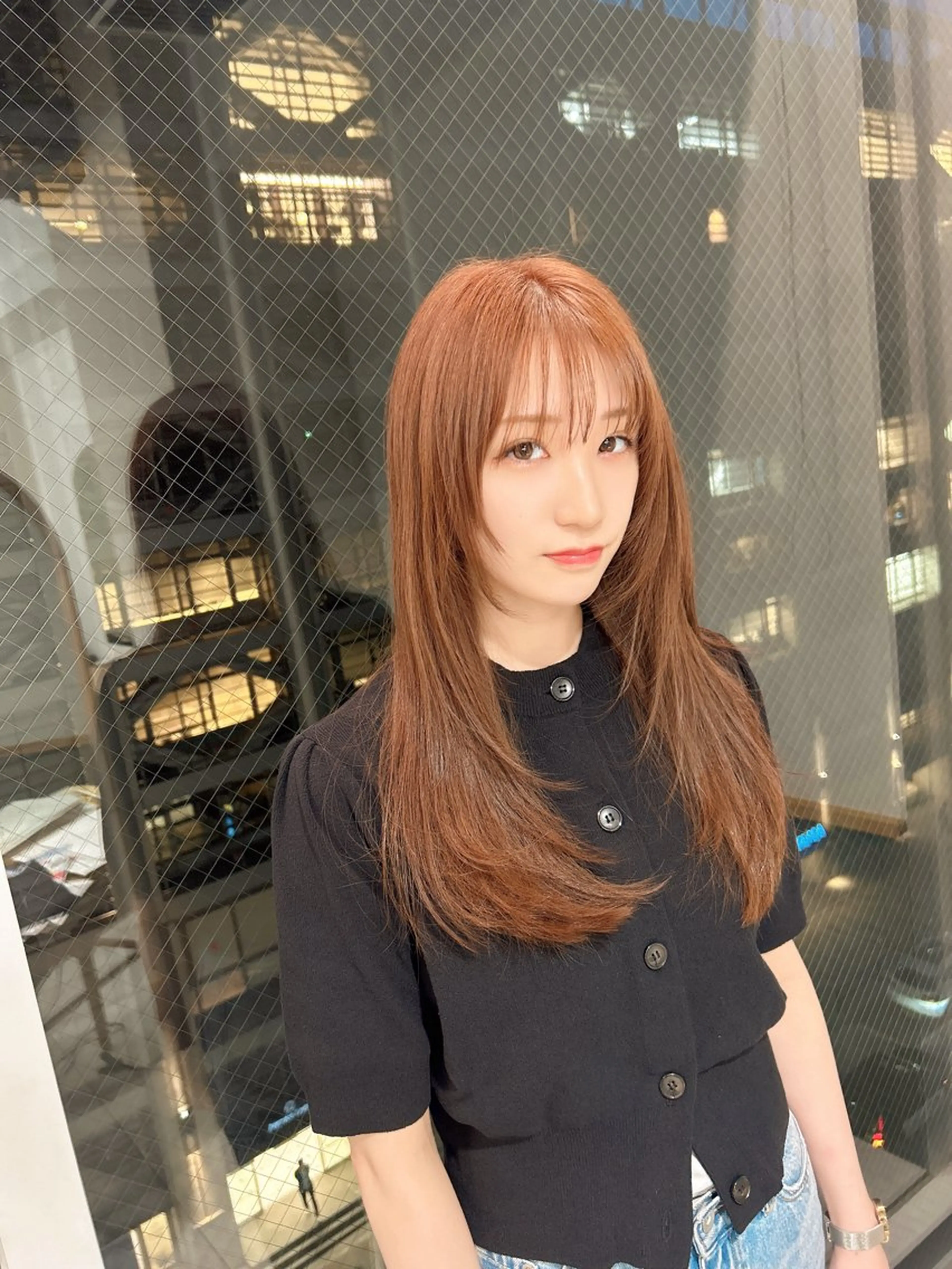 セミロング カラー ヘアアレンジ 【代表】 たき〜のヘアスタイル