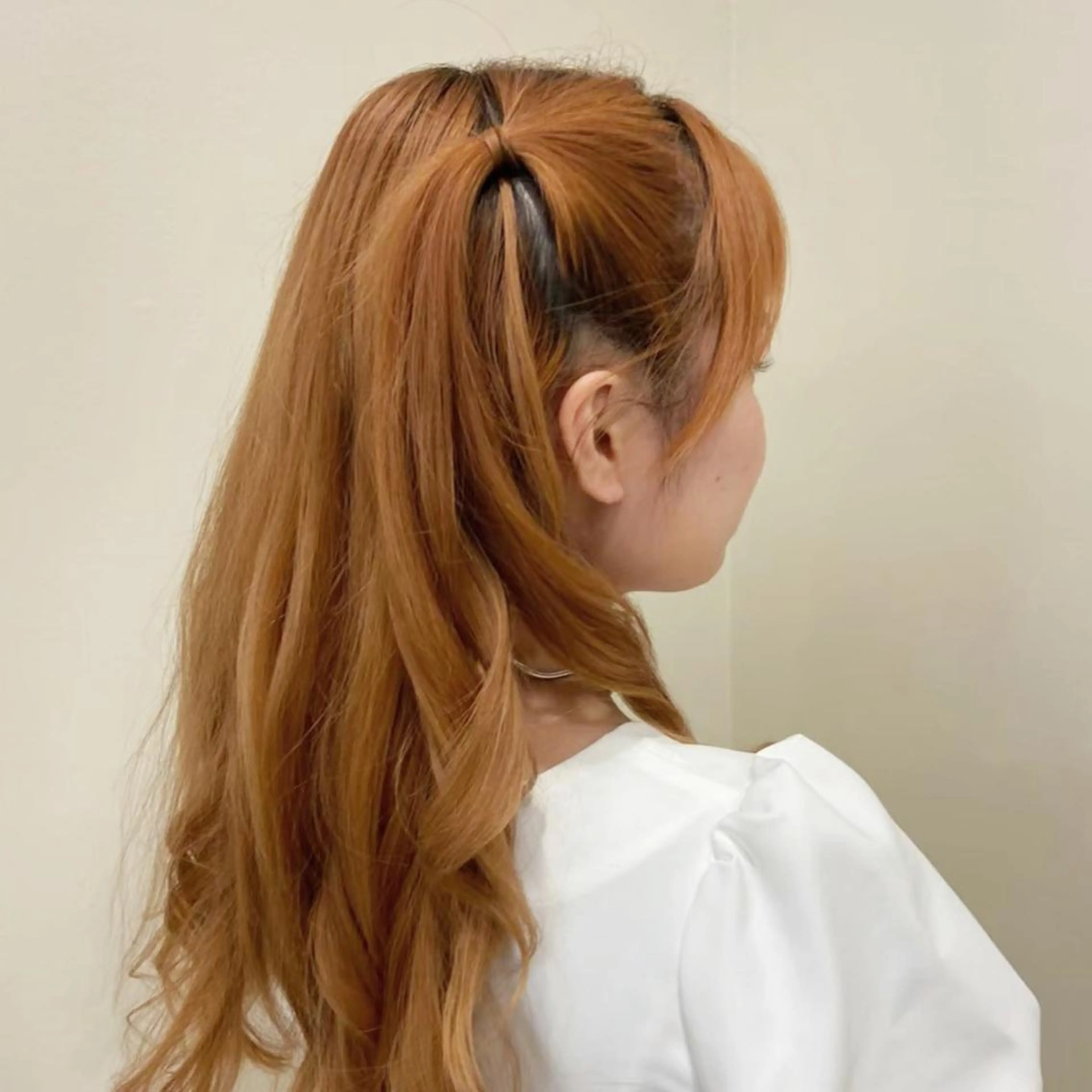 ロング ヘアアレンジ ツインテール ヘアセット ワタナベ リリコのヘアスタイル