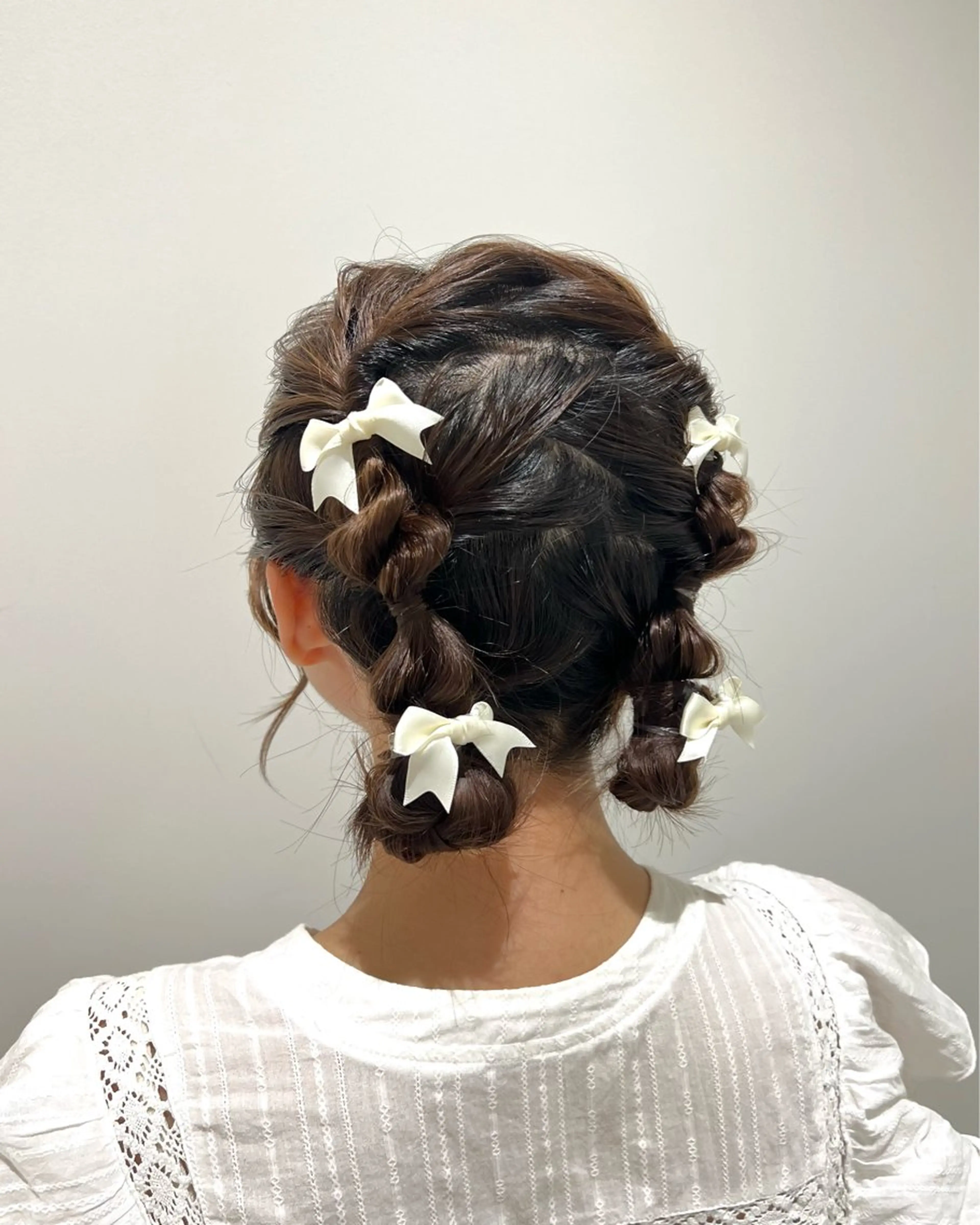 ミディアム ヘアセット 🤍透明感カラー・ きらら🤍のヘアスタイル