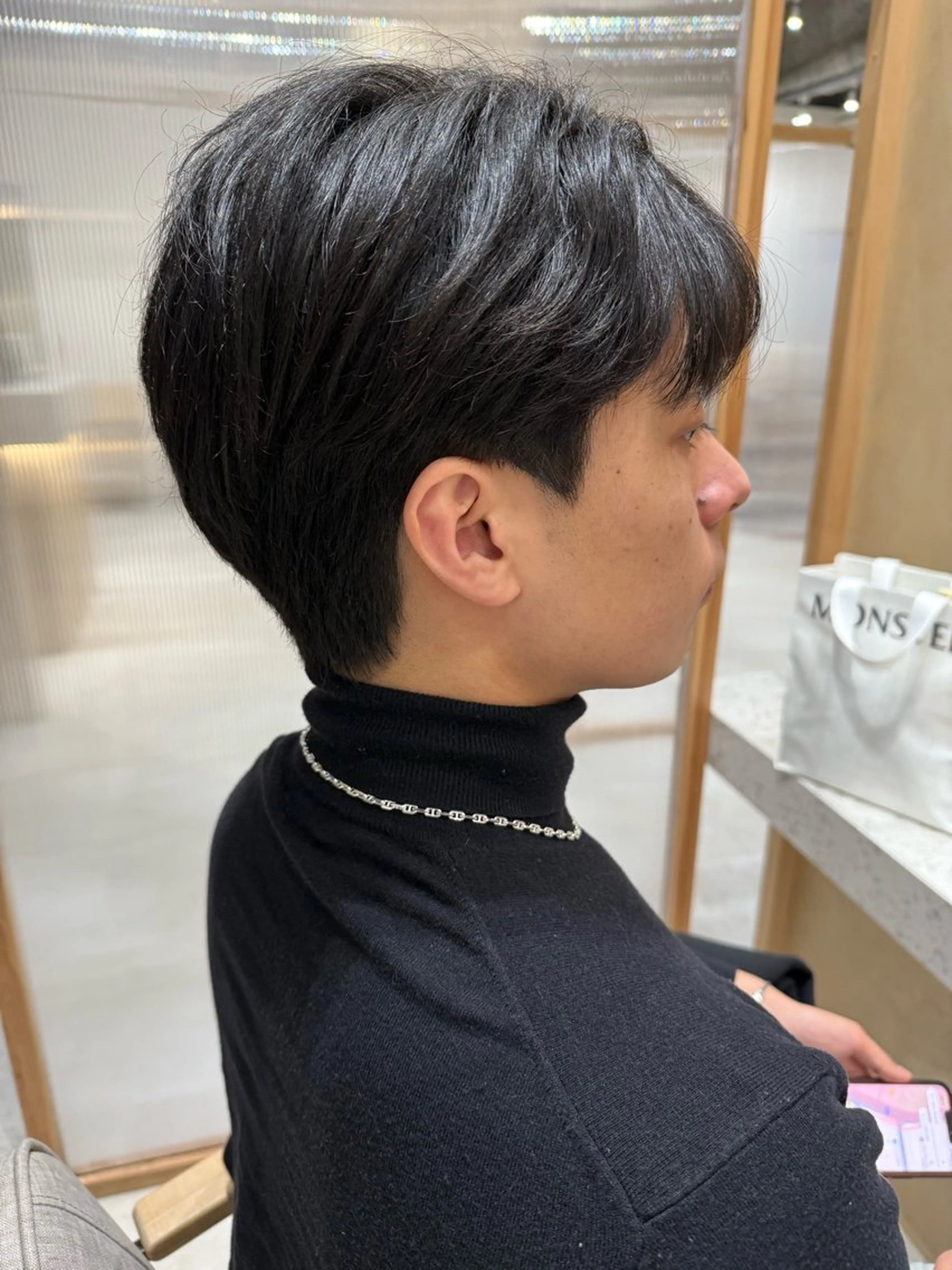 パーマ メンズ メンズ韓国風 カット パーマ 縮毛矯正 圧倒的モテ艶髪💎 レイヤー💎kanaのヘアスタイル