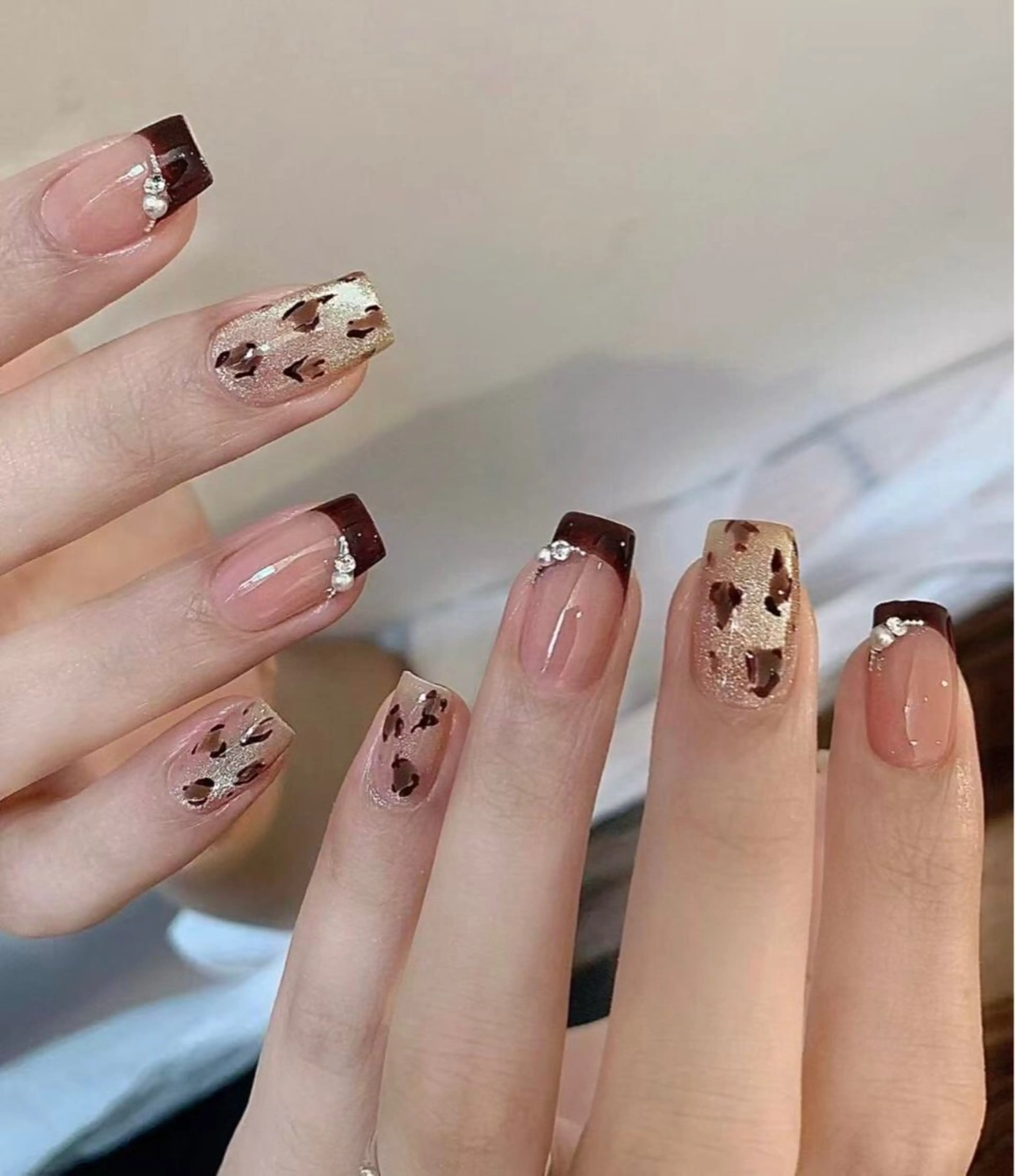 ネイル ハンドネイル 小 雨のネイルデザイン