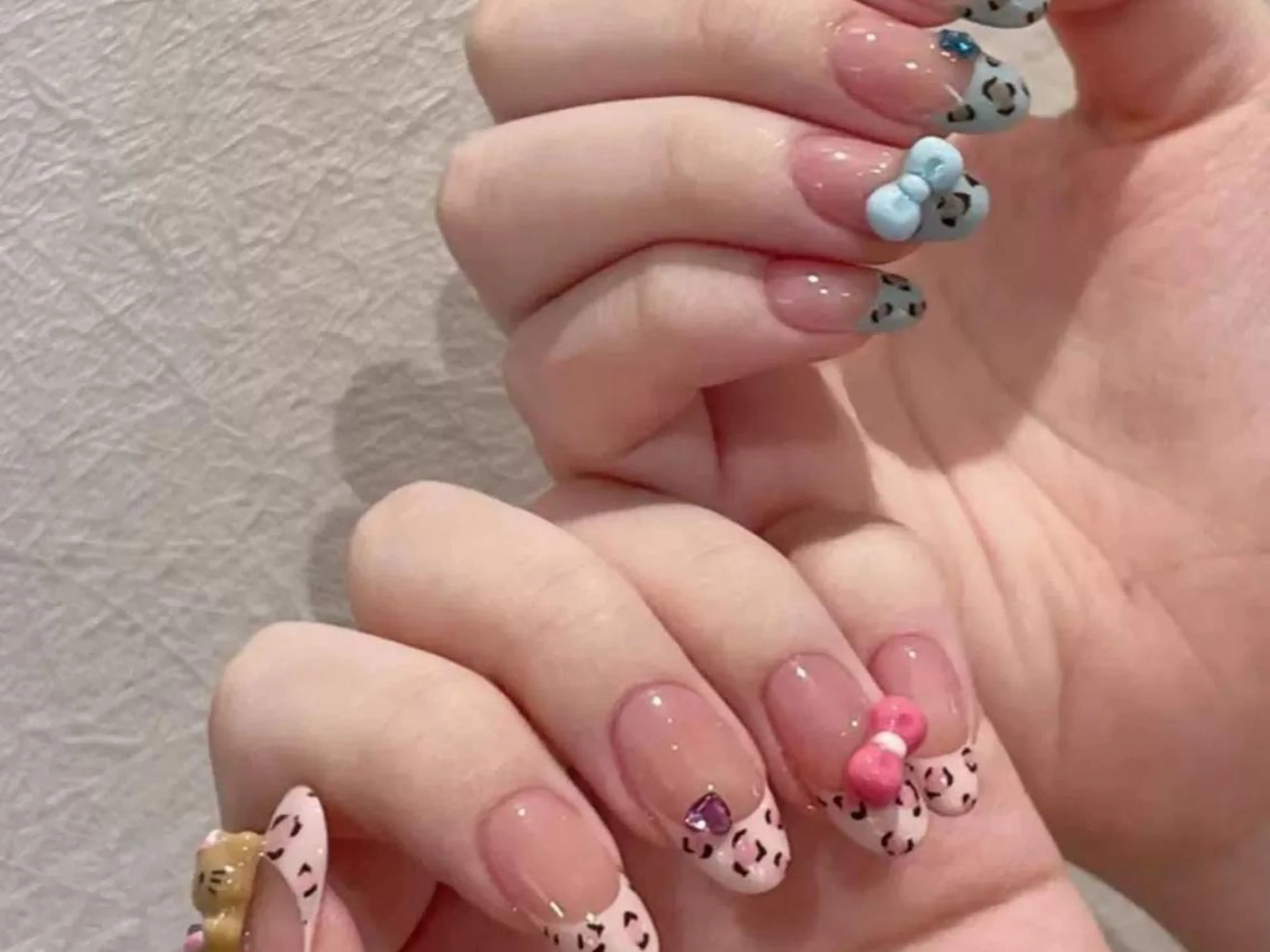 ネイル フレンチネイル ジェルネイル ガーリー ミディアムネイル ピンク ハンドネイル 🎀Sense Nail渋谷店🎀のネイルデザイン