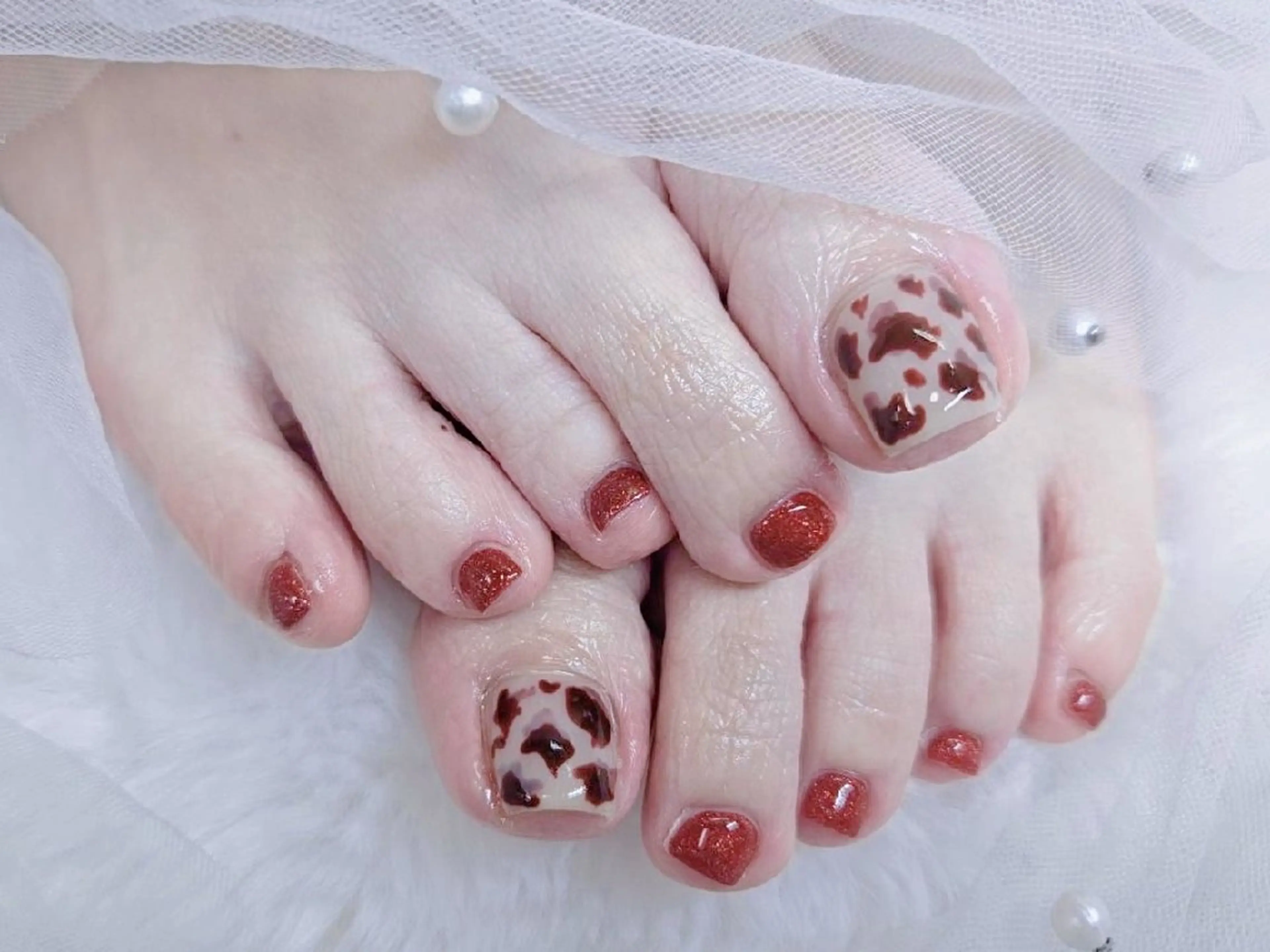 ネイル e_nail🍀自宅 サロン八潮eri☆　のネイルデザイン