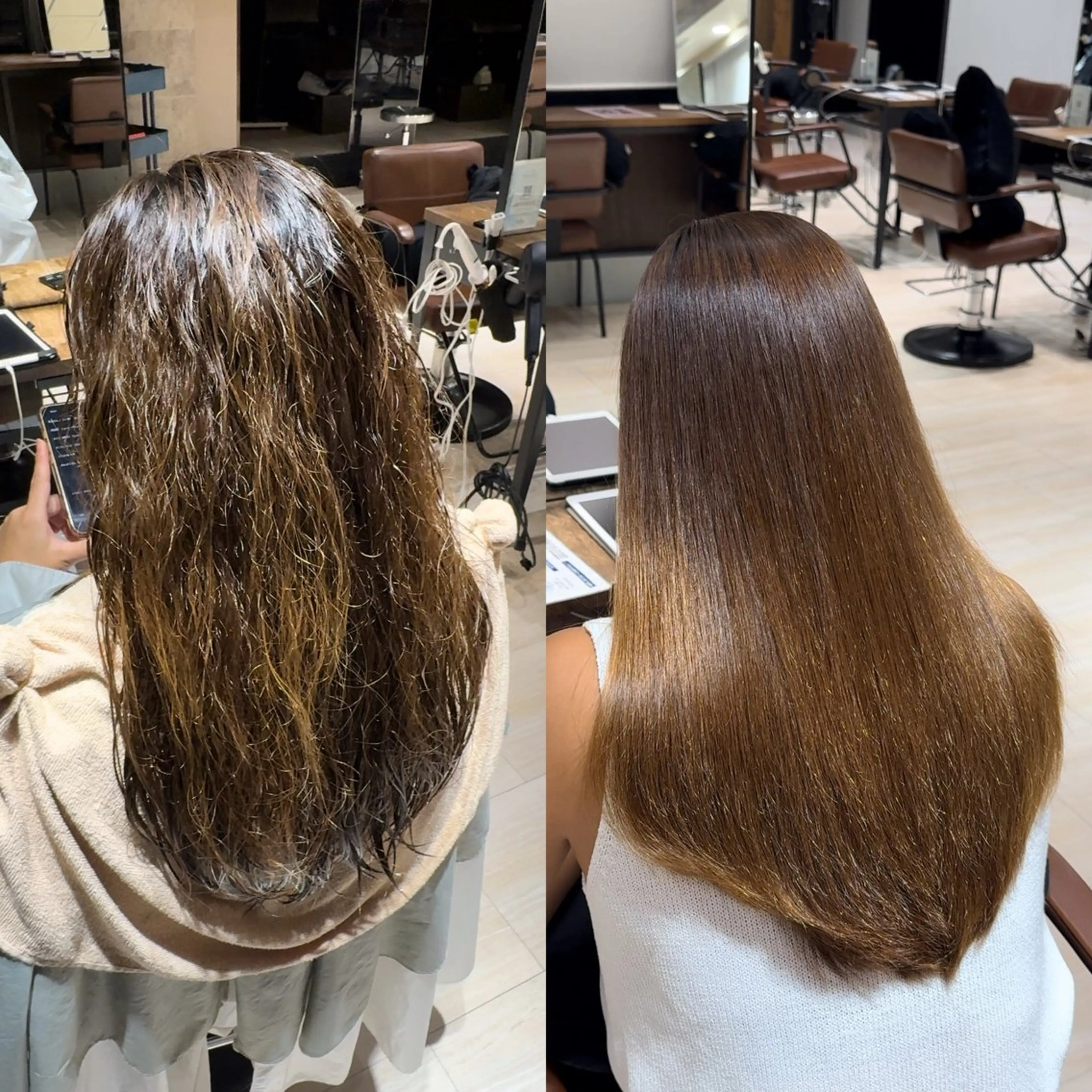 ミディアム ヘアアレンジ カット 縮毛矯正 トリートメント 顔周り&ミディアム 特化/池袋/kokiのヘアスタイル