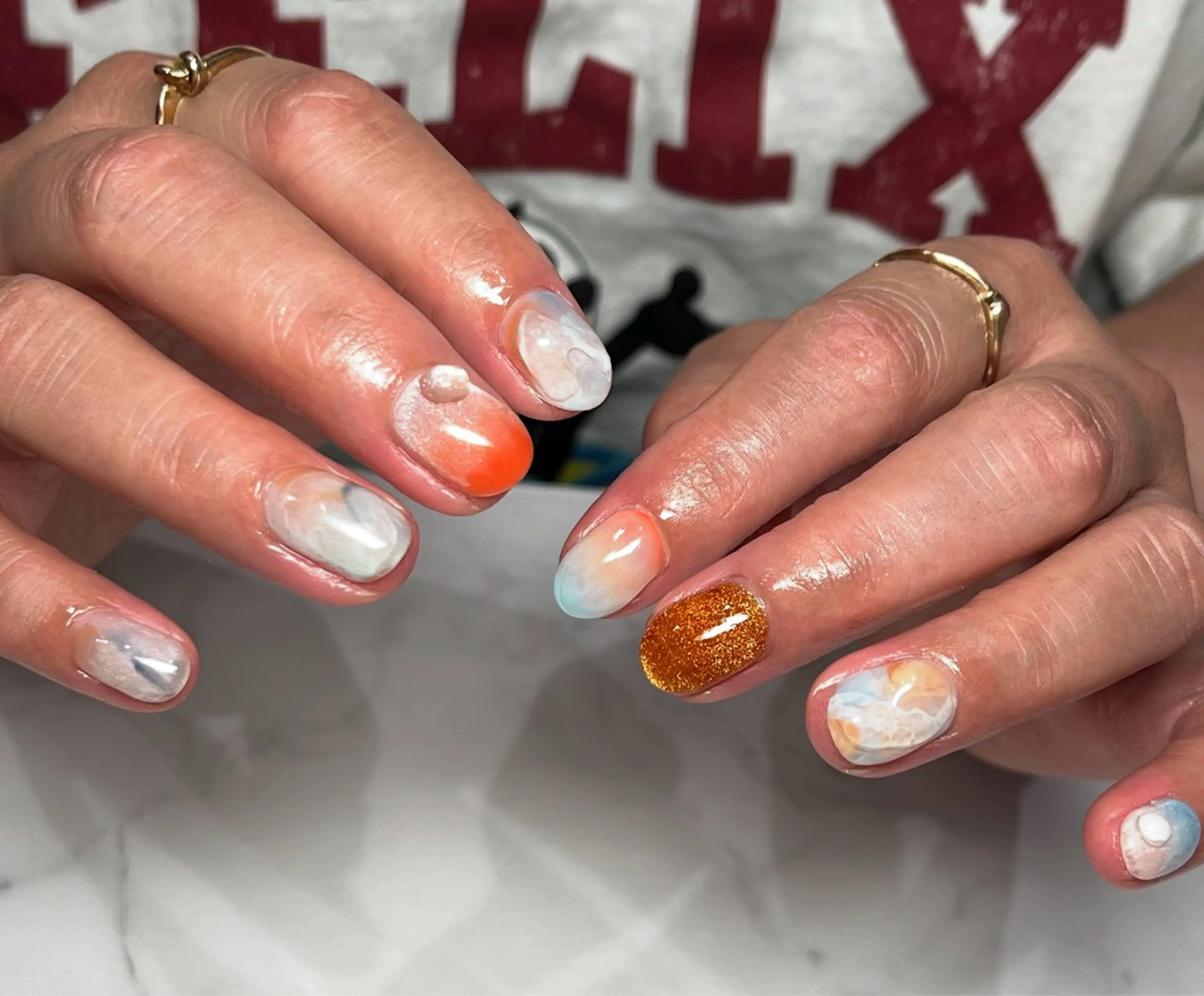 ネイル ハンドネイル lemon nailレモンネイルのネイルデザイン