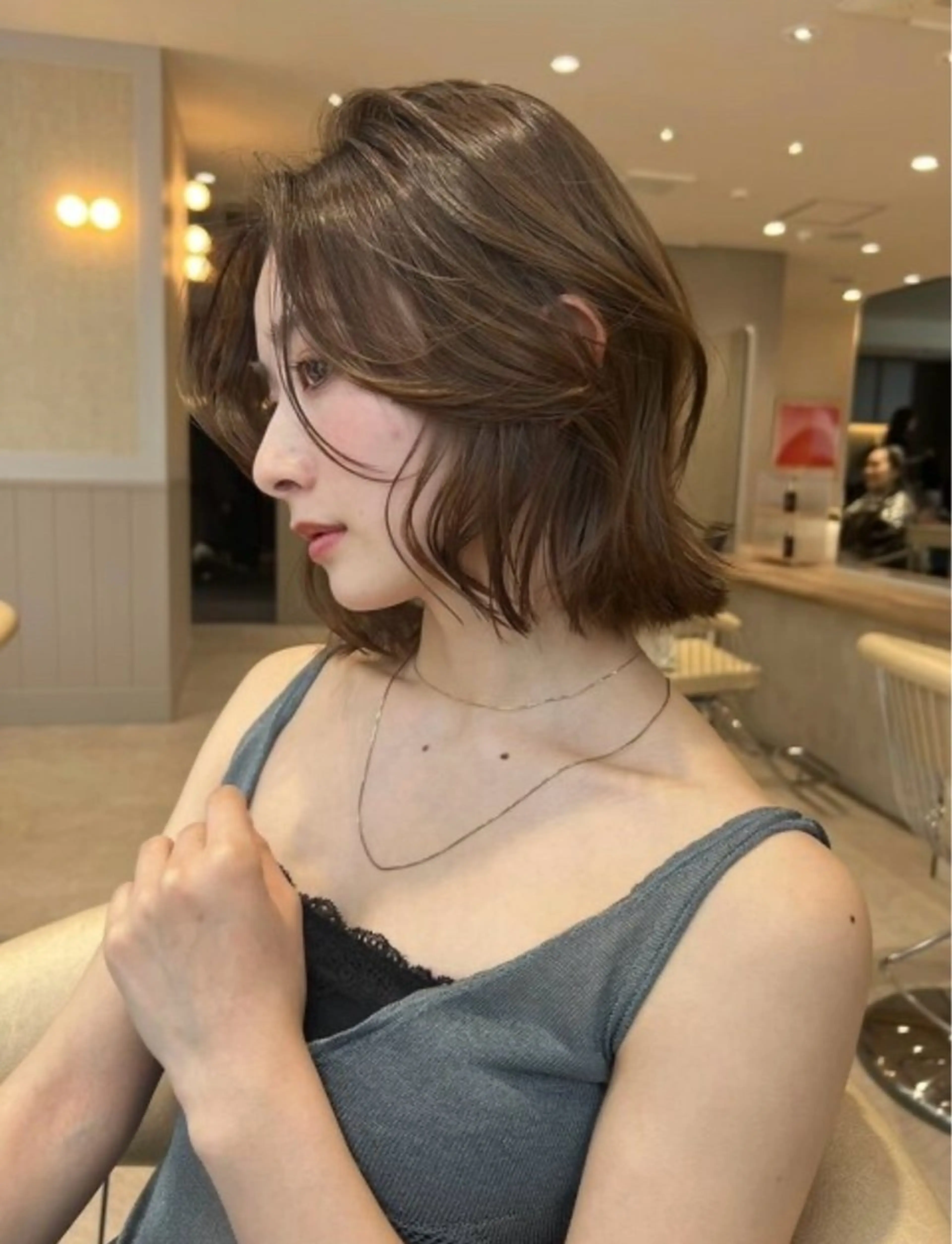 超音波アイロン付き🪄💗💓ワンカラー+TOKIOトリートメント💓💗の写真