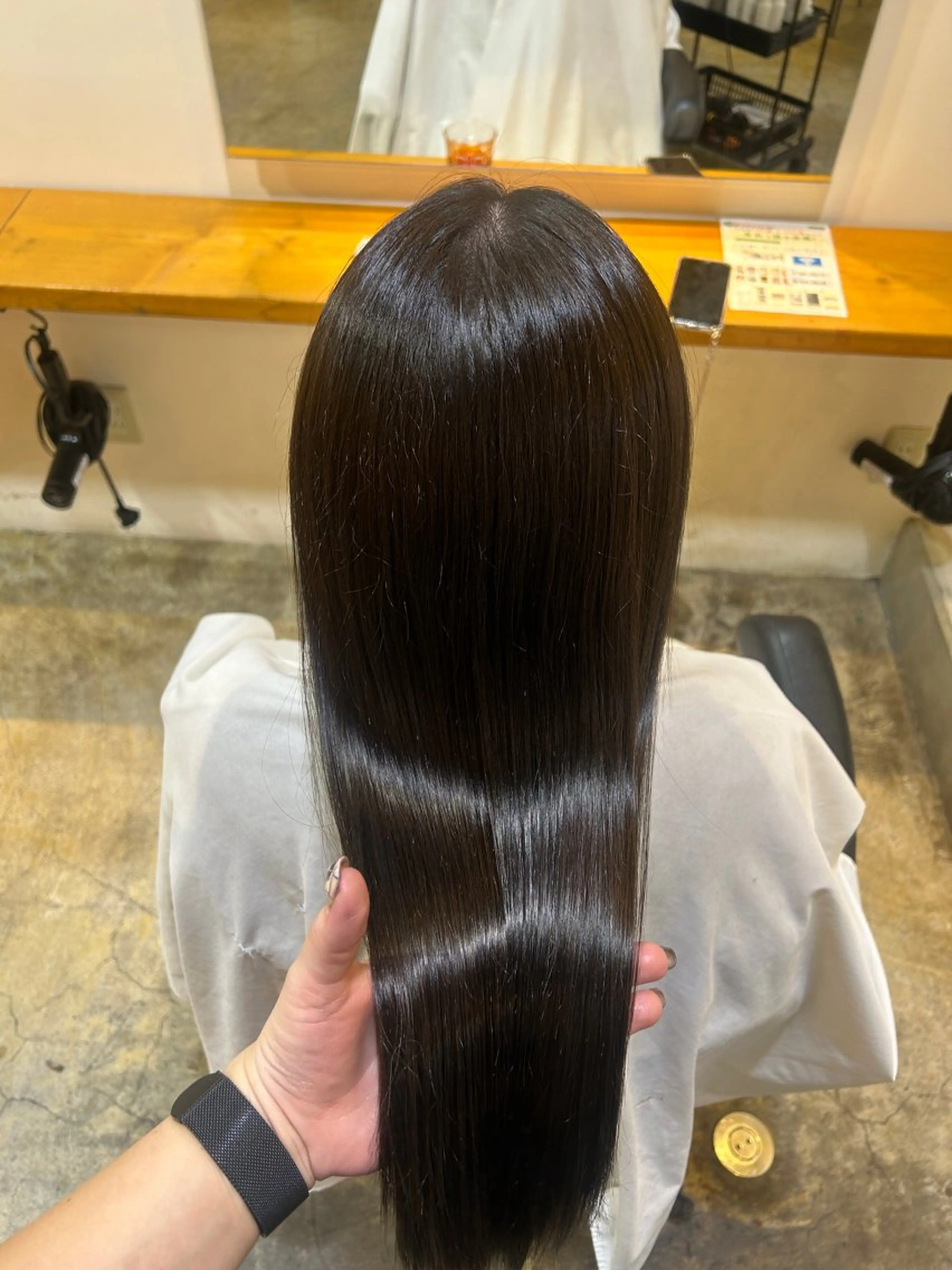 ロング カラー ナチュラル大人っぽい スタイル　MAORIのヘアスタイル