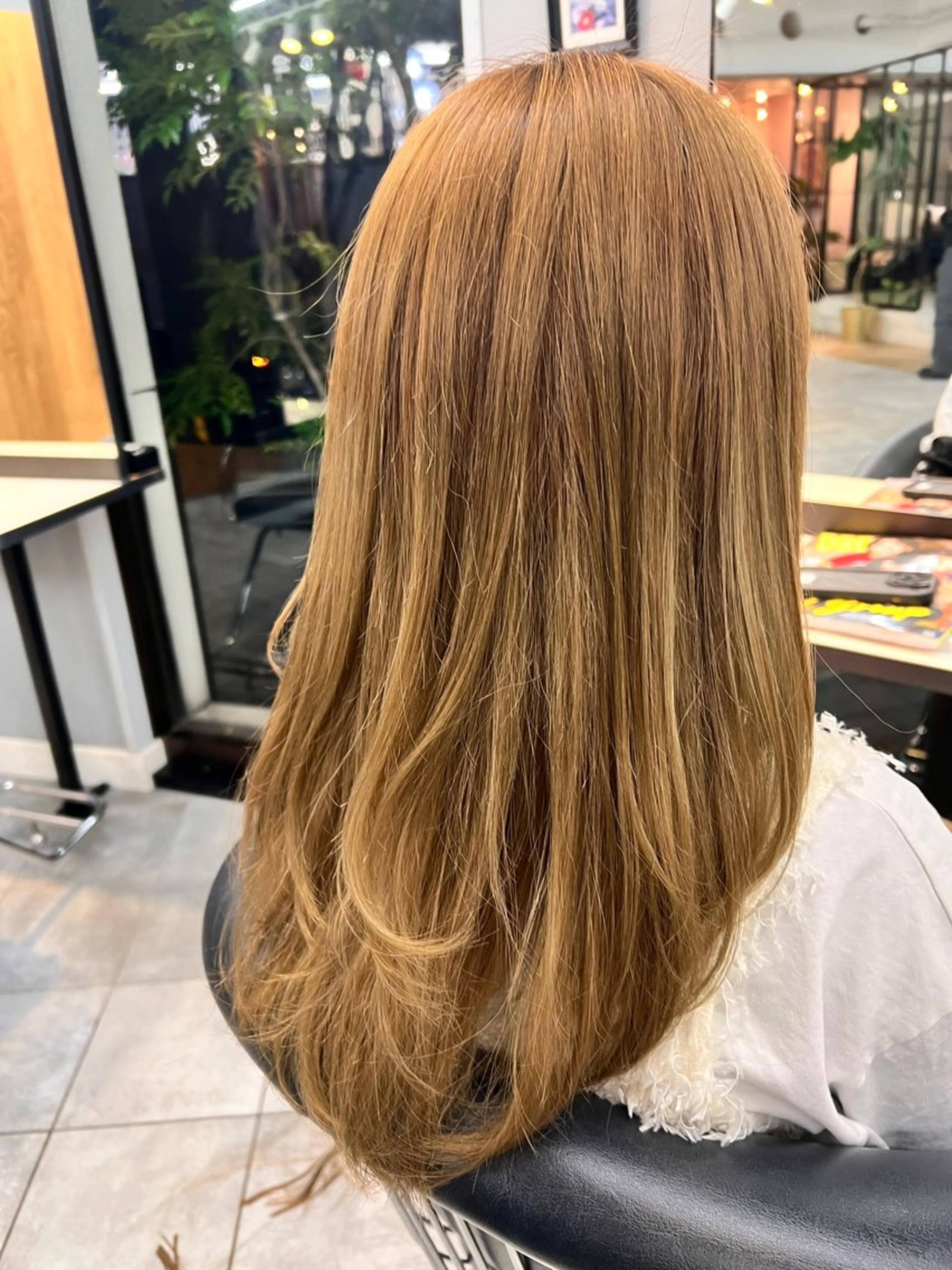 ロング 佐藤 慧のヘアスタイル