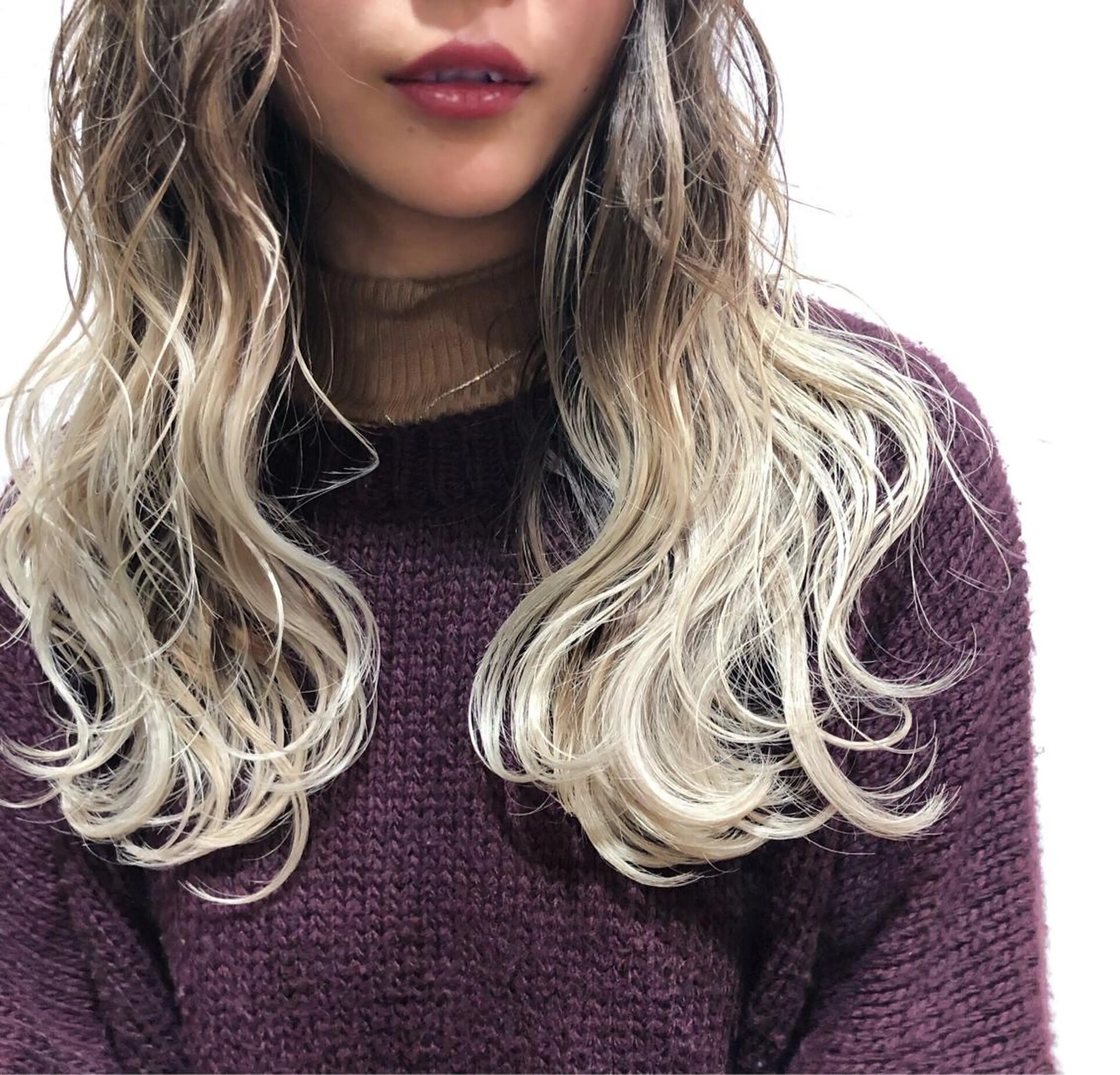 セミロング カラー メンズカット特化柏駅 徒歩3分LOUのヘアスタイル