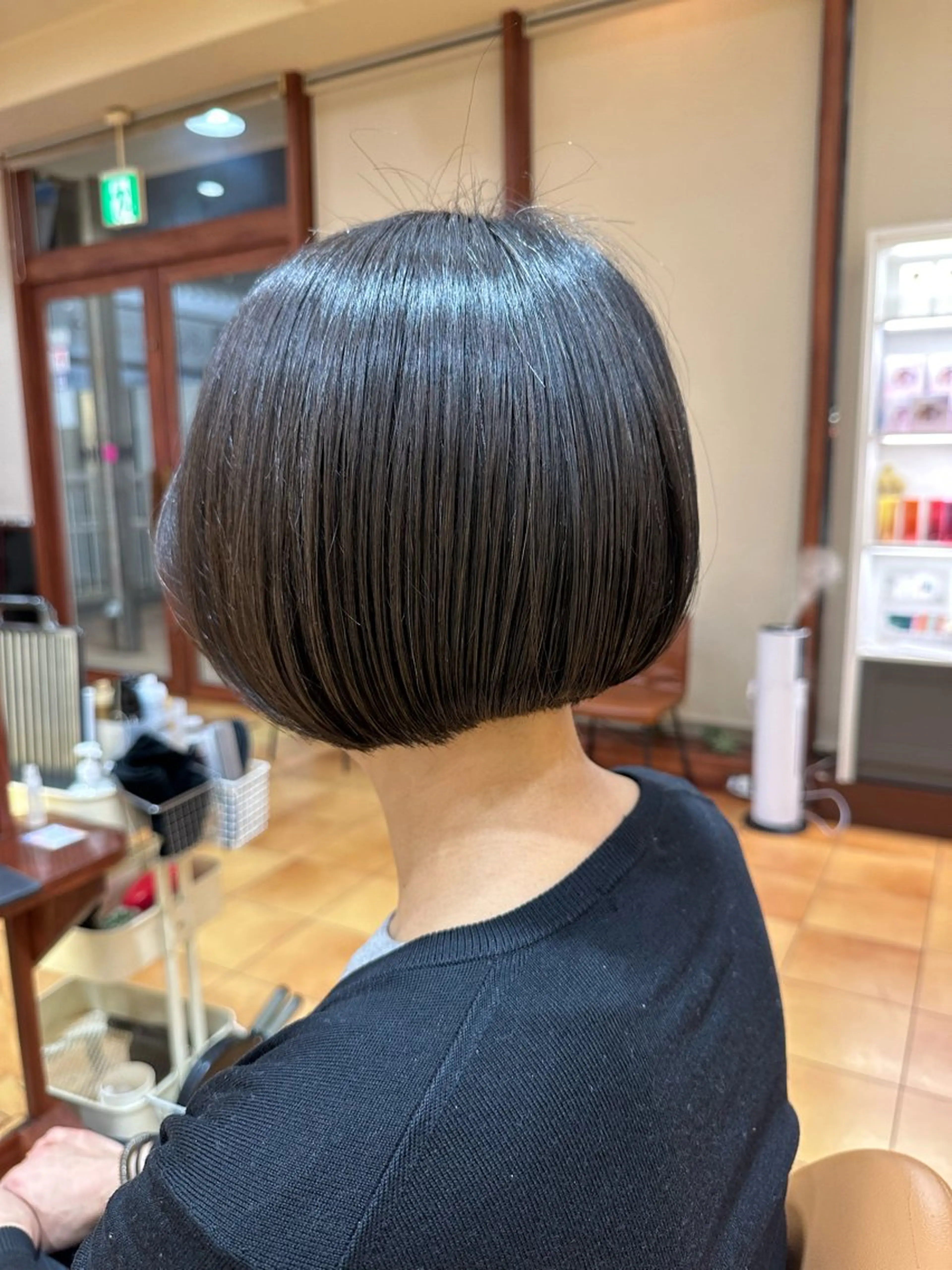 ミディアム ボブ/ゆるふわ ボブパーマ/とういのヘアスタイル