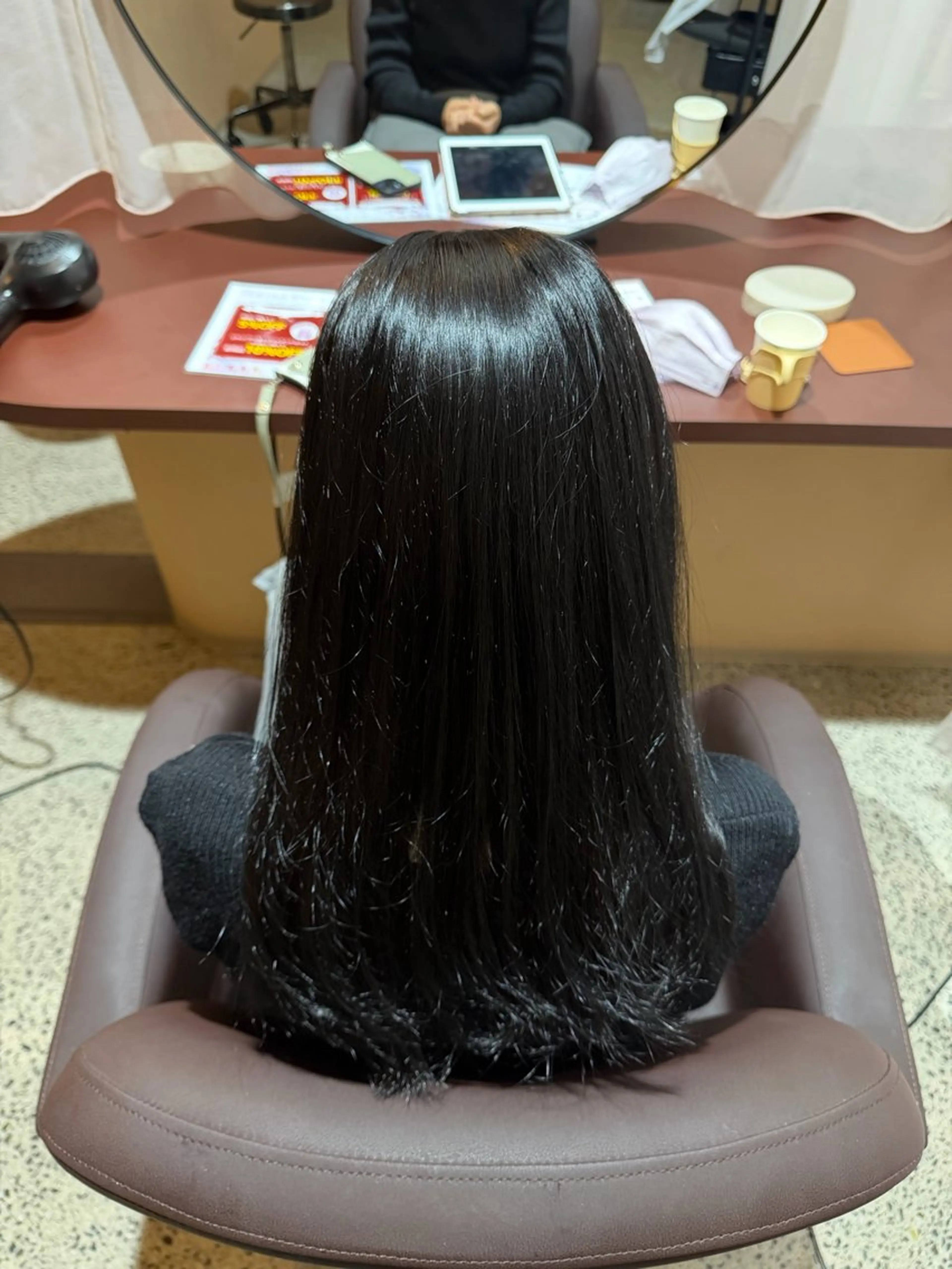 カラー YOKE 桃山台 SAKI♩ ܸのヘアスタイル