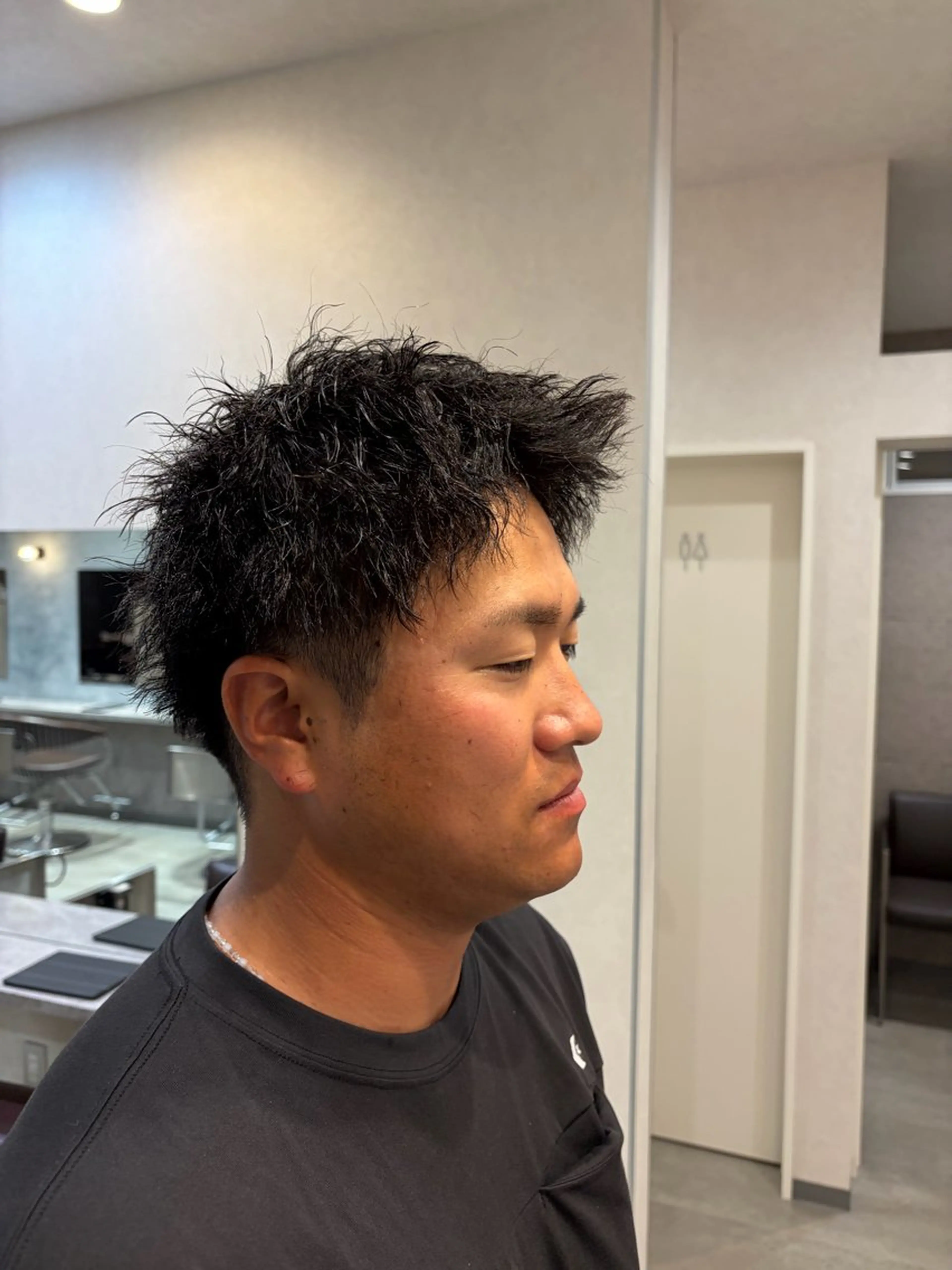 メンズ カット パーマ 北村 隼規のヘアスタイル