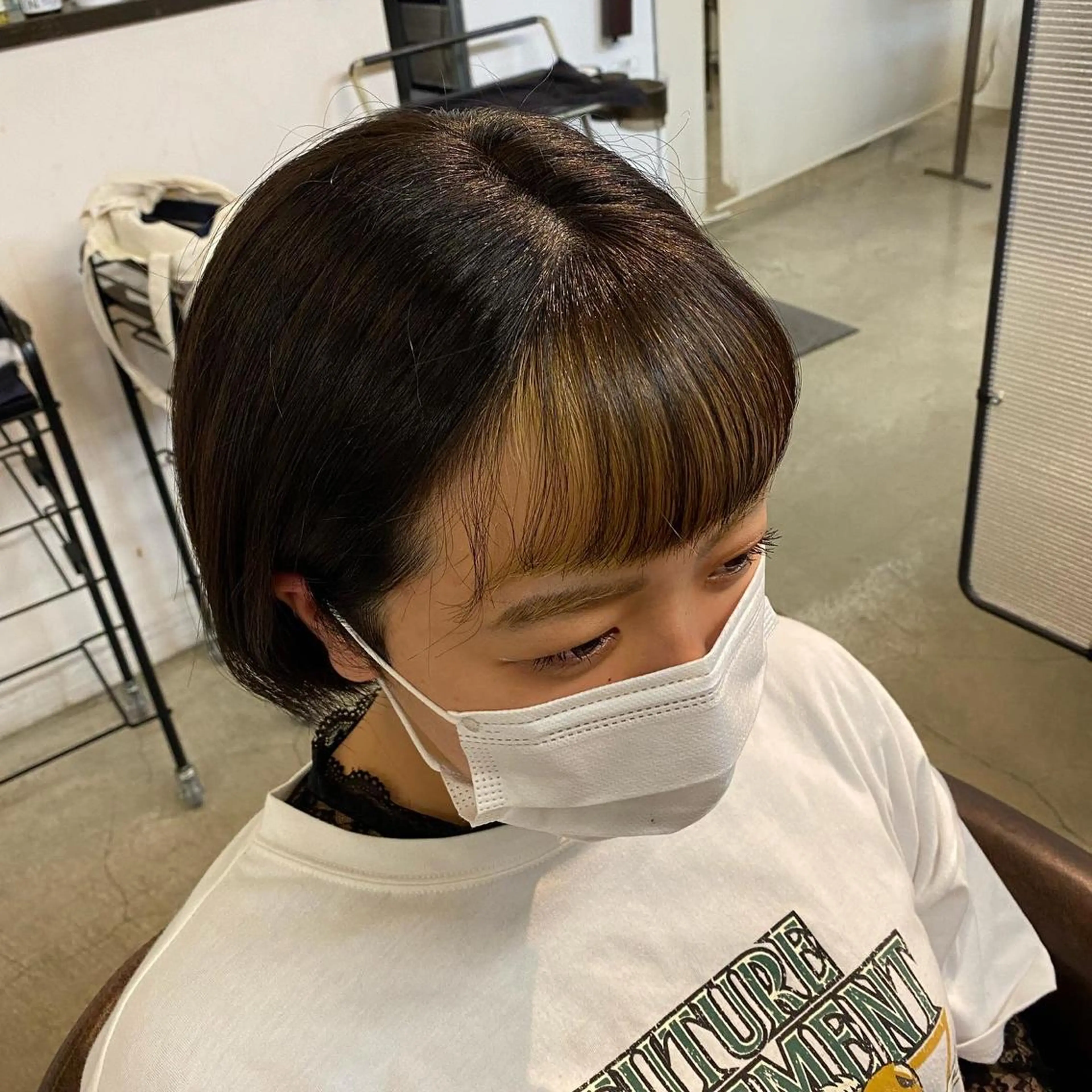 ショート カラー インナーカラー Yoo-hoo佐野店所属・石川 信英のヘアスタイル