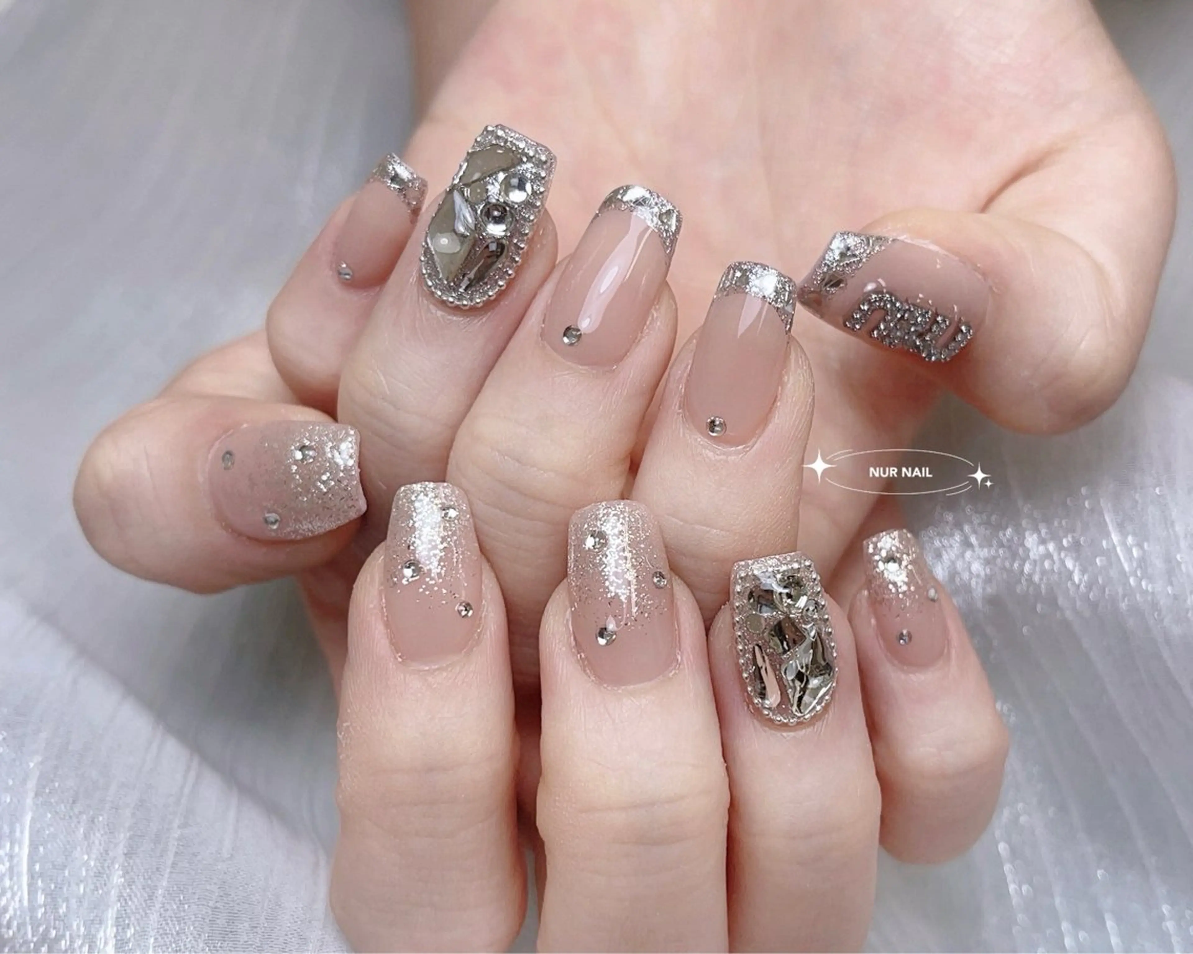 ネイル ハンドネイル ハンドケア RINA 🤍のネイルデザイン