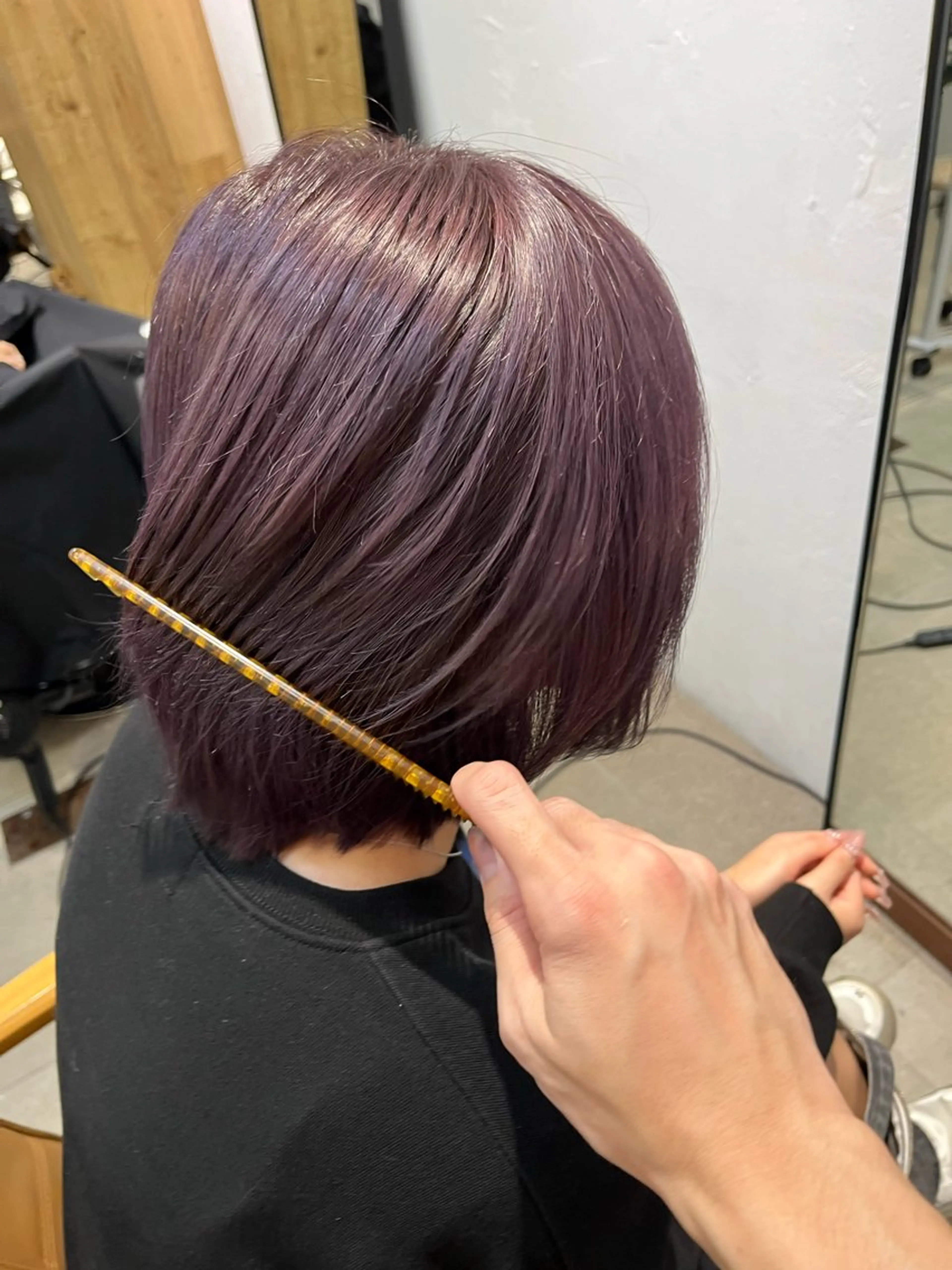 ショート 赤み消しカラー/ ナチュラル/トモキのヘアスタイル