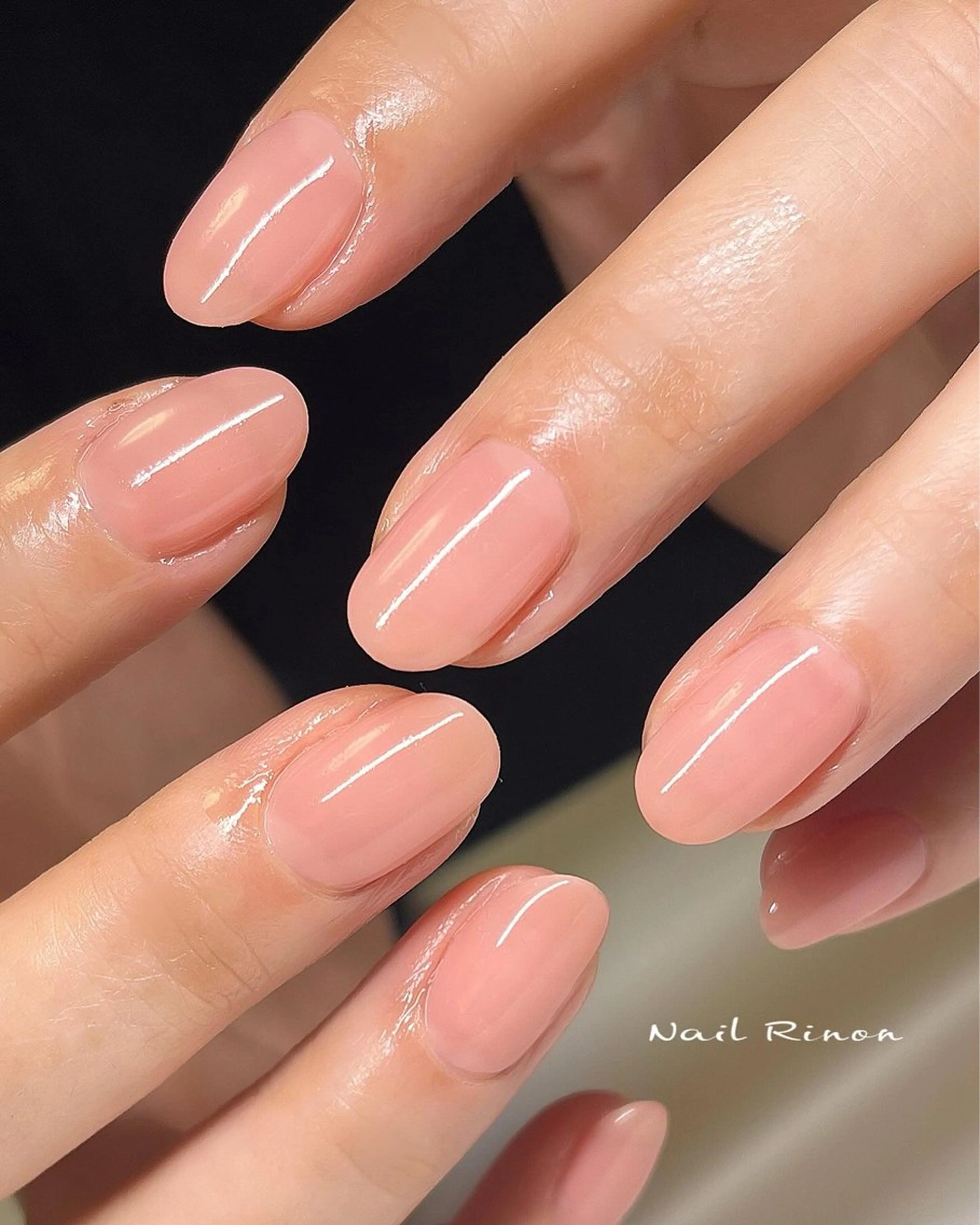 ネイル ワンカラーネイル ハンドネイル Nail Rinonのネイルデザイン