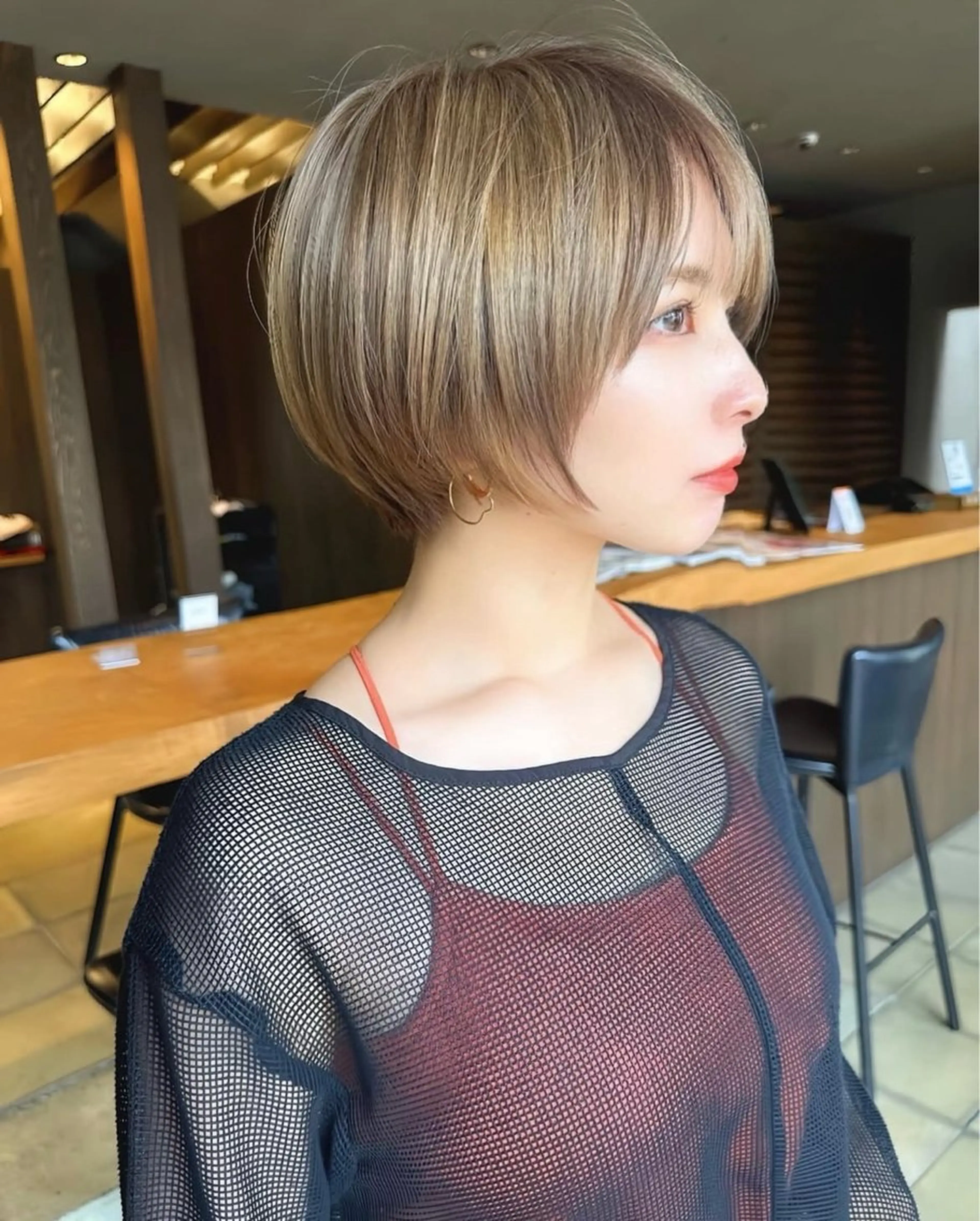 💫平日限定💫　💖名古屋で1番似合わせショートがうまい美容室💖　似合わせショート💘の写真