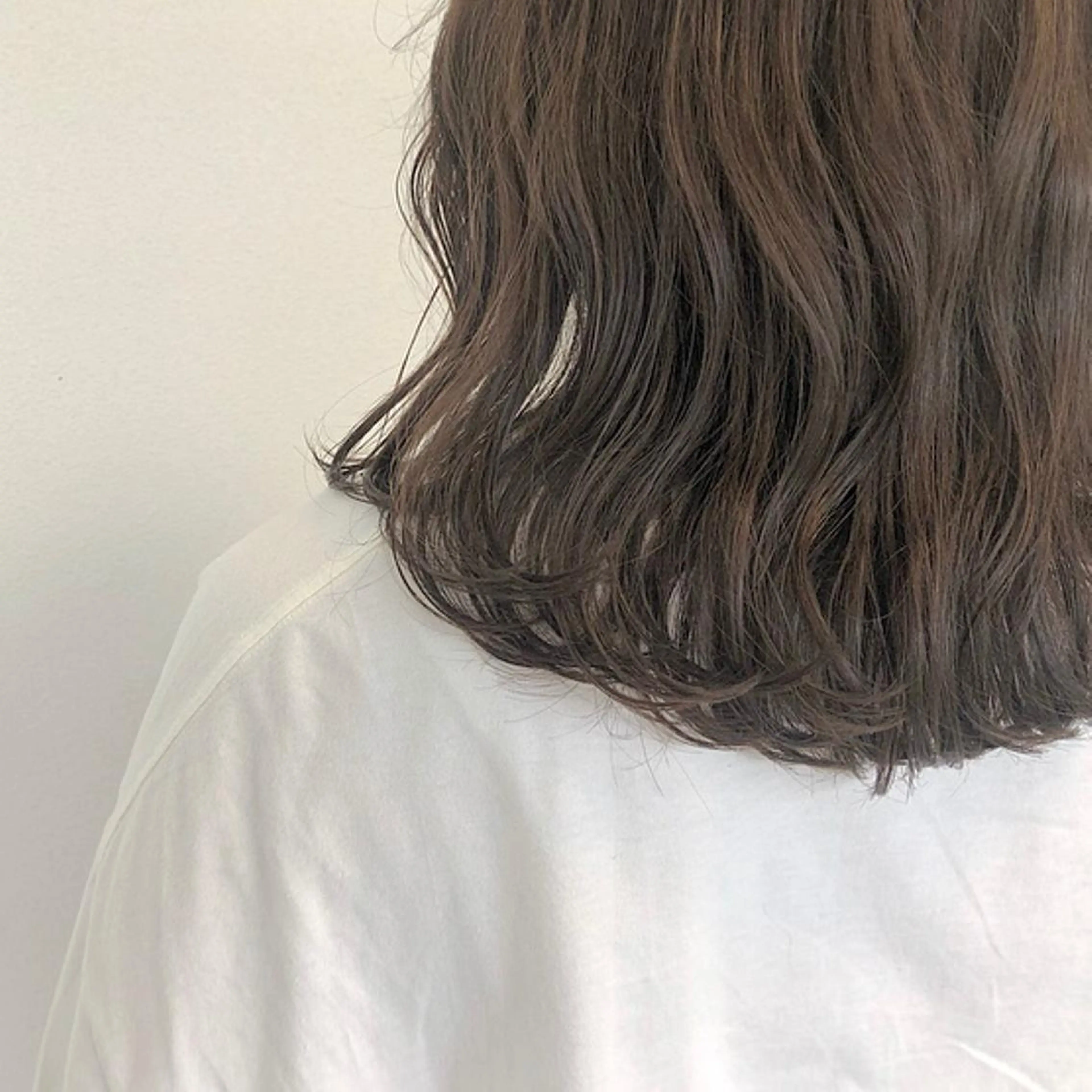 ミディアム カラー GPIP 近藤沙樹のヘアスタイル