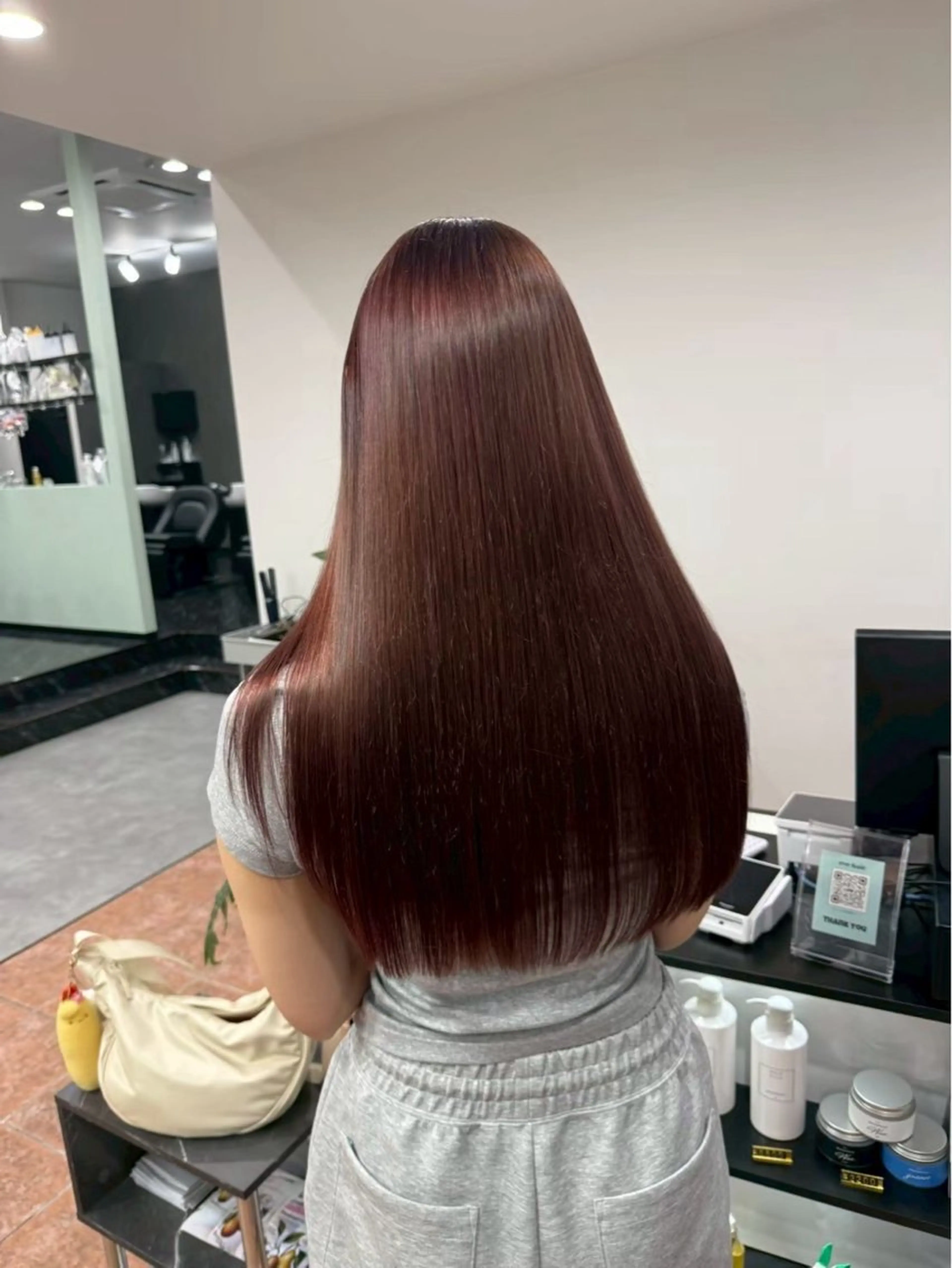 ロング カラー ヘアカラー トリートメント Sora /eve hairのヘアスタイル