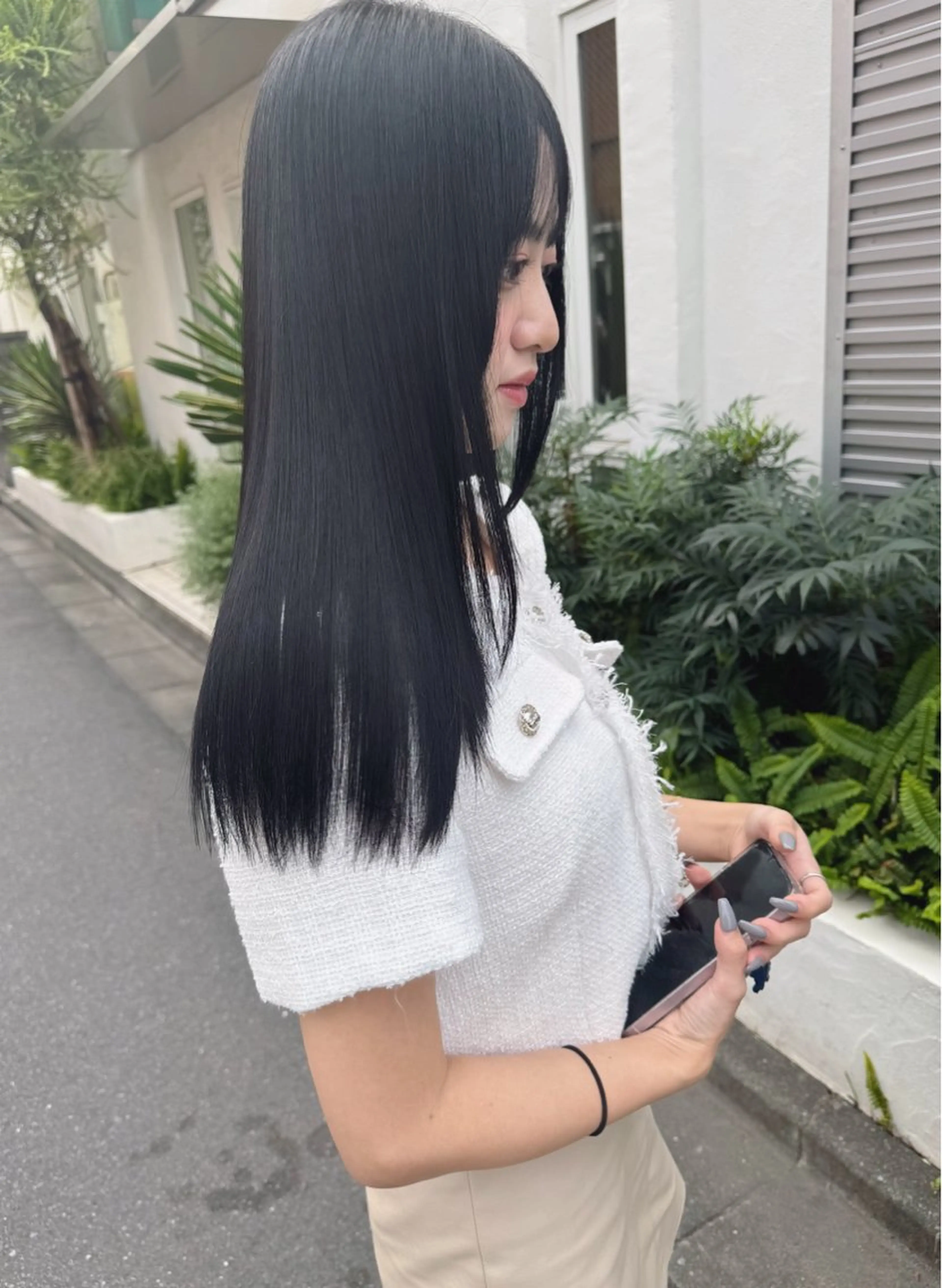 ロング レイヤーカット 透明感カラー🌿ボブ ✨飛田　ケイのヘアスタイル