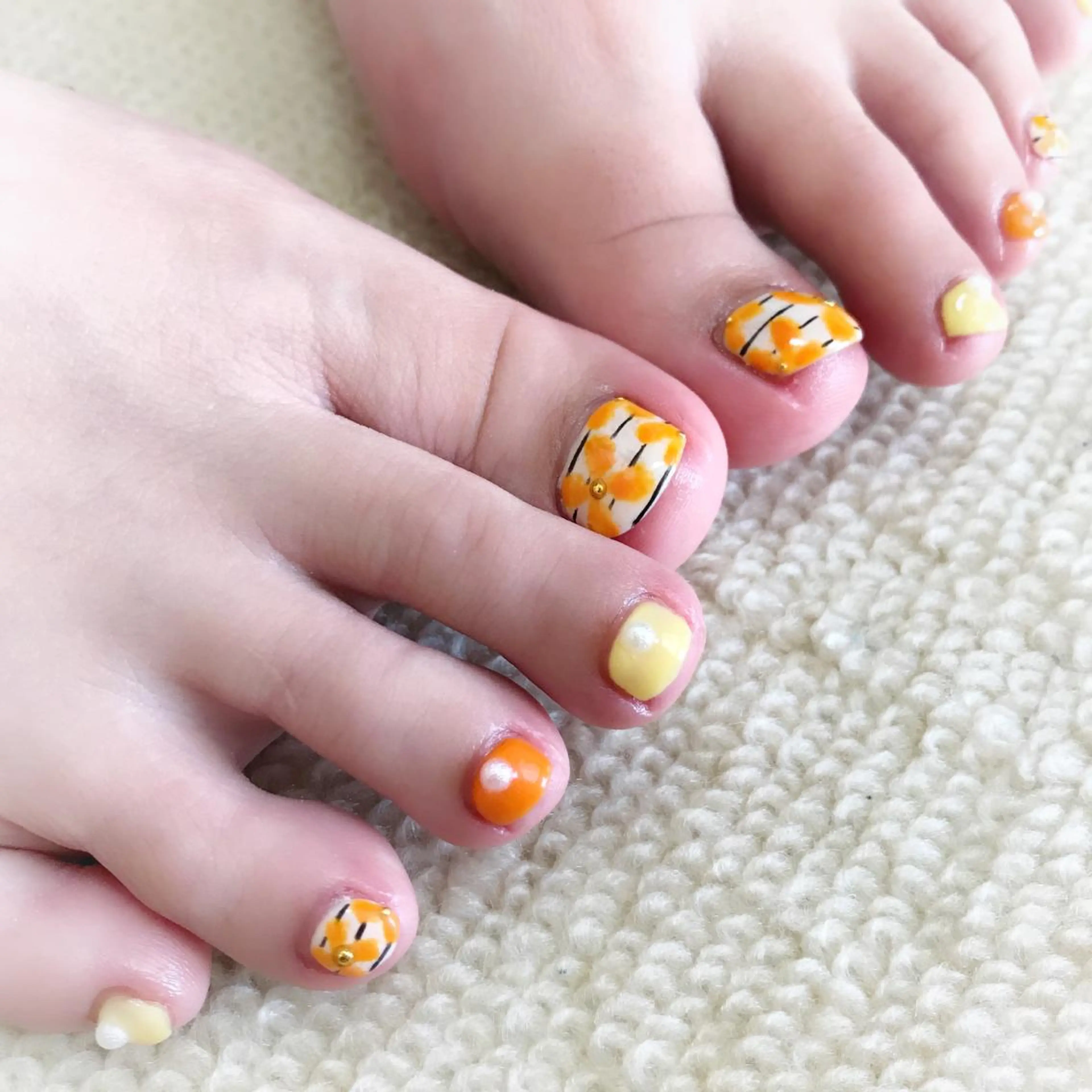 ネイル フットネイル RireOne ~リルワン~のネイルデザイン