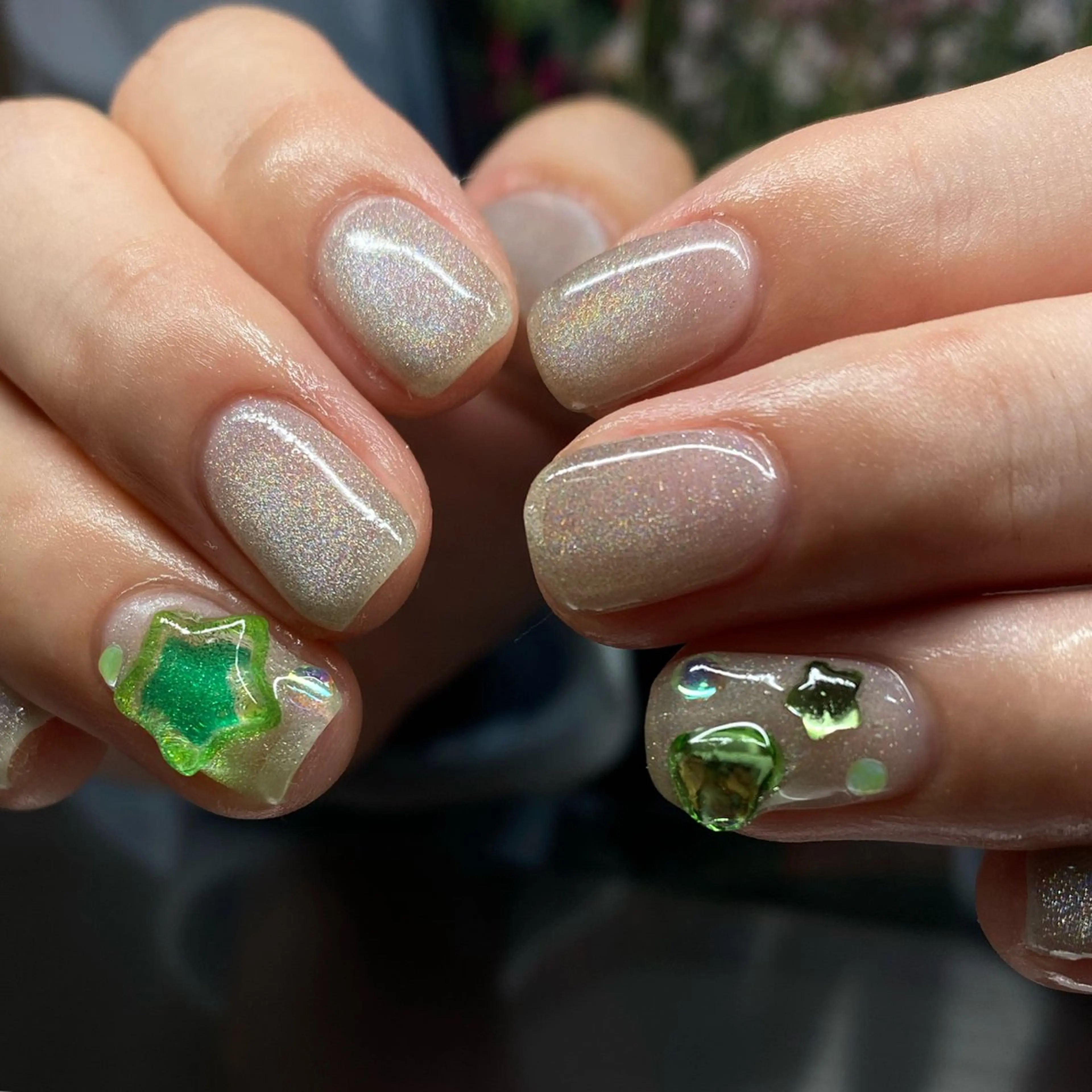 オフ込持ち込みデザイン💚の写真