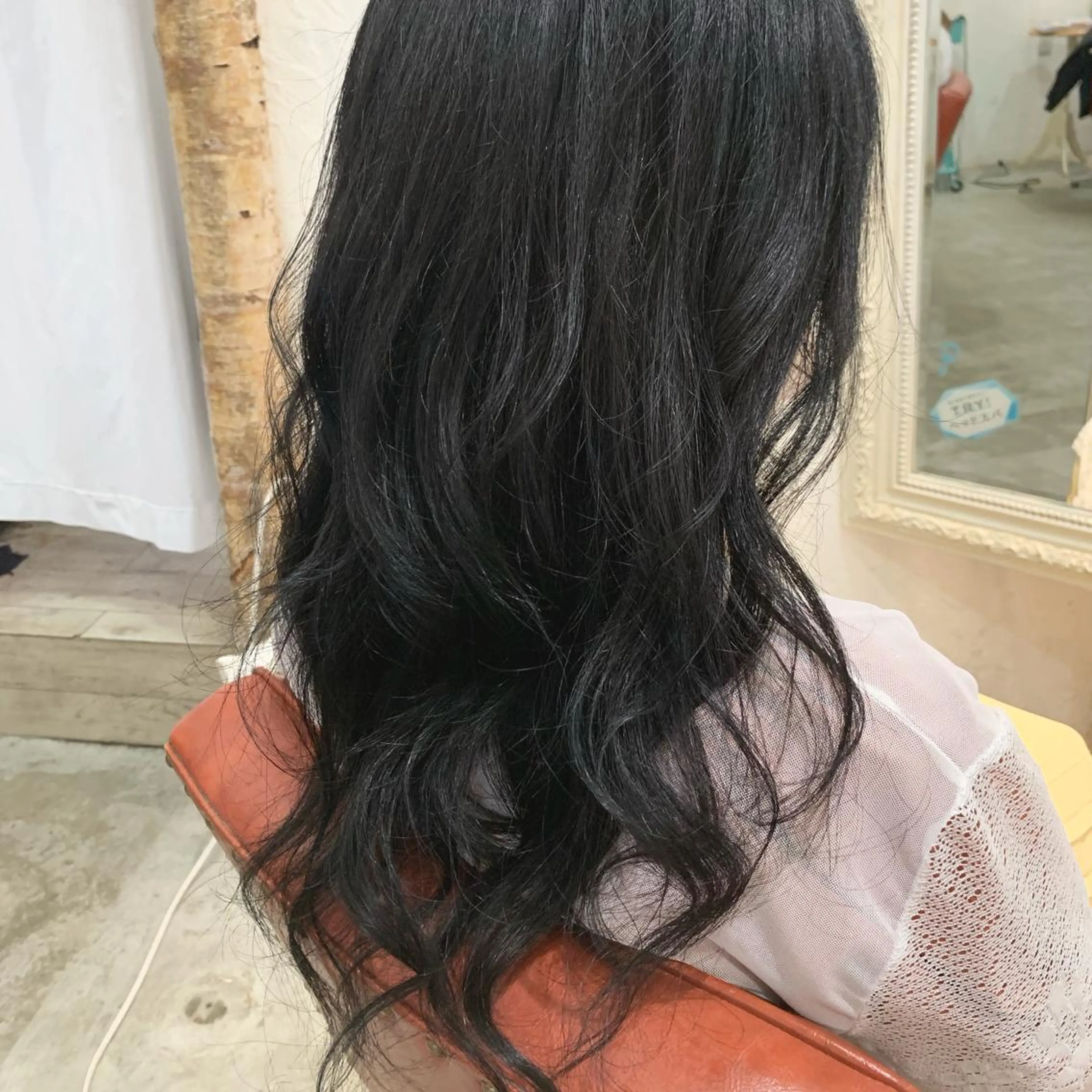 ロング カラー ヘアカラー fio マナミのヘアスタイル
