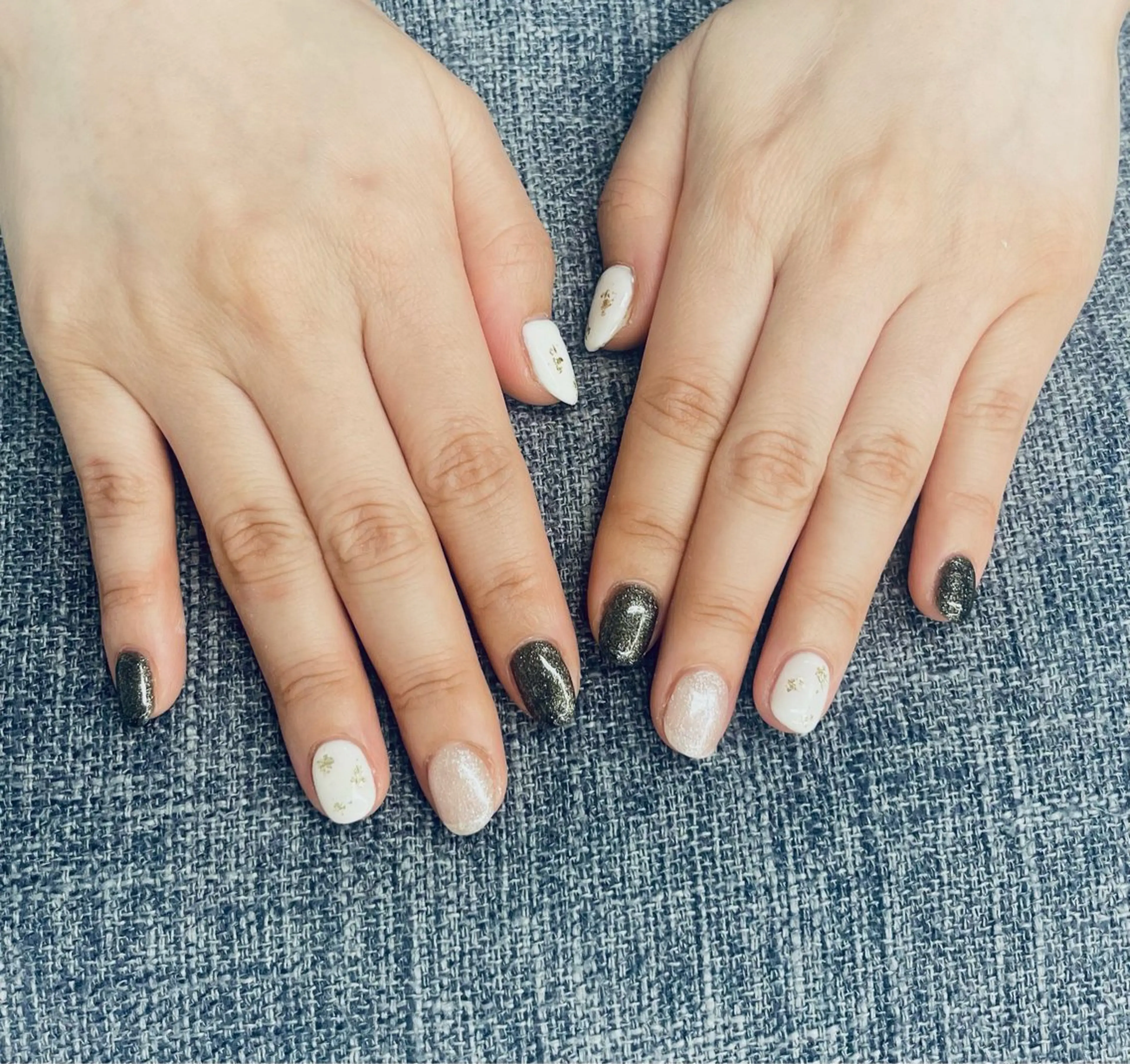 ネイル ニュアンスネイル 星野 彩夏のネイルデザイン