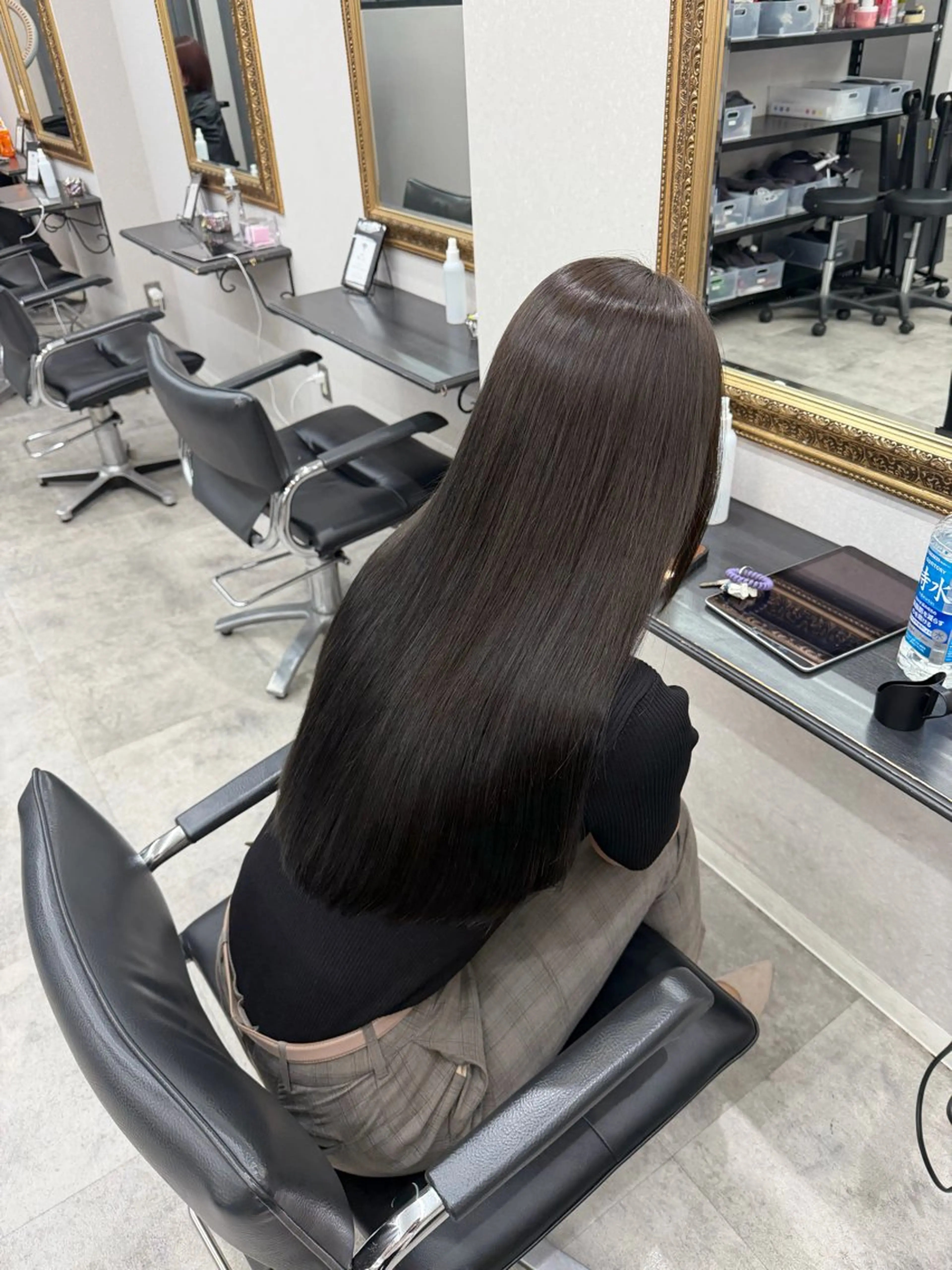 ロング カラー ヘアカラー トリートメント 🫧透明感カラー 🫧 ジルバ清水南海のヘアスタイル