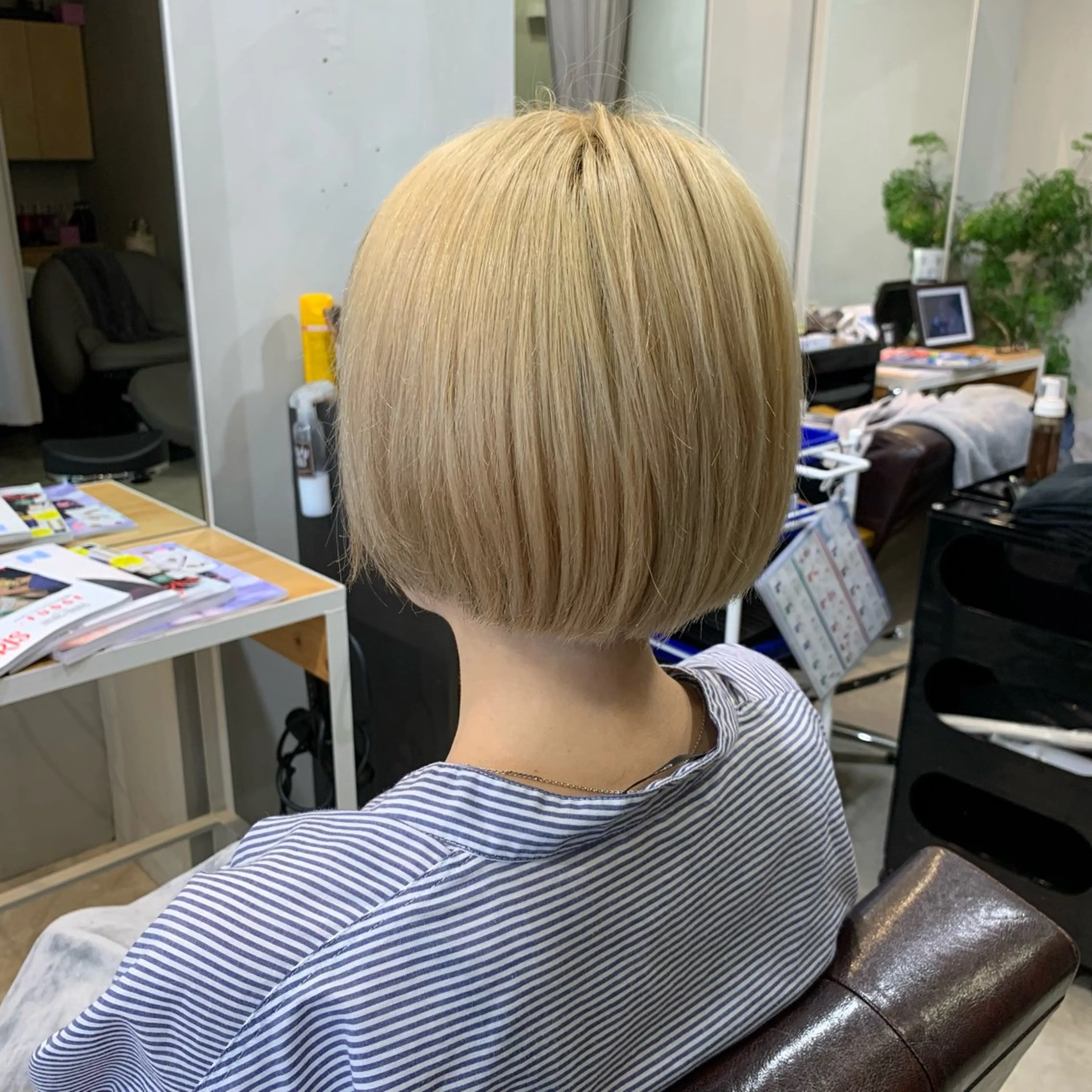 ショート ボブ 小顔カット 🟢三上亮/ Relation🟢のヘアスタイル