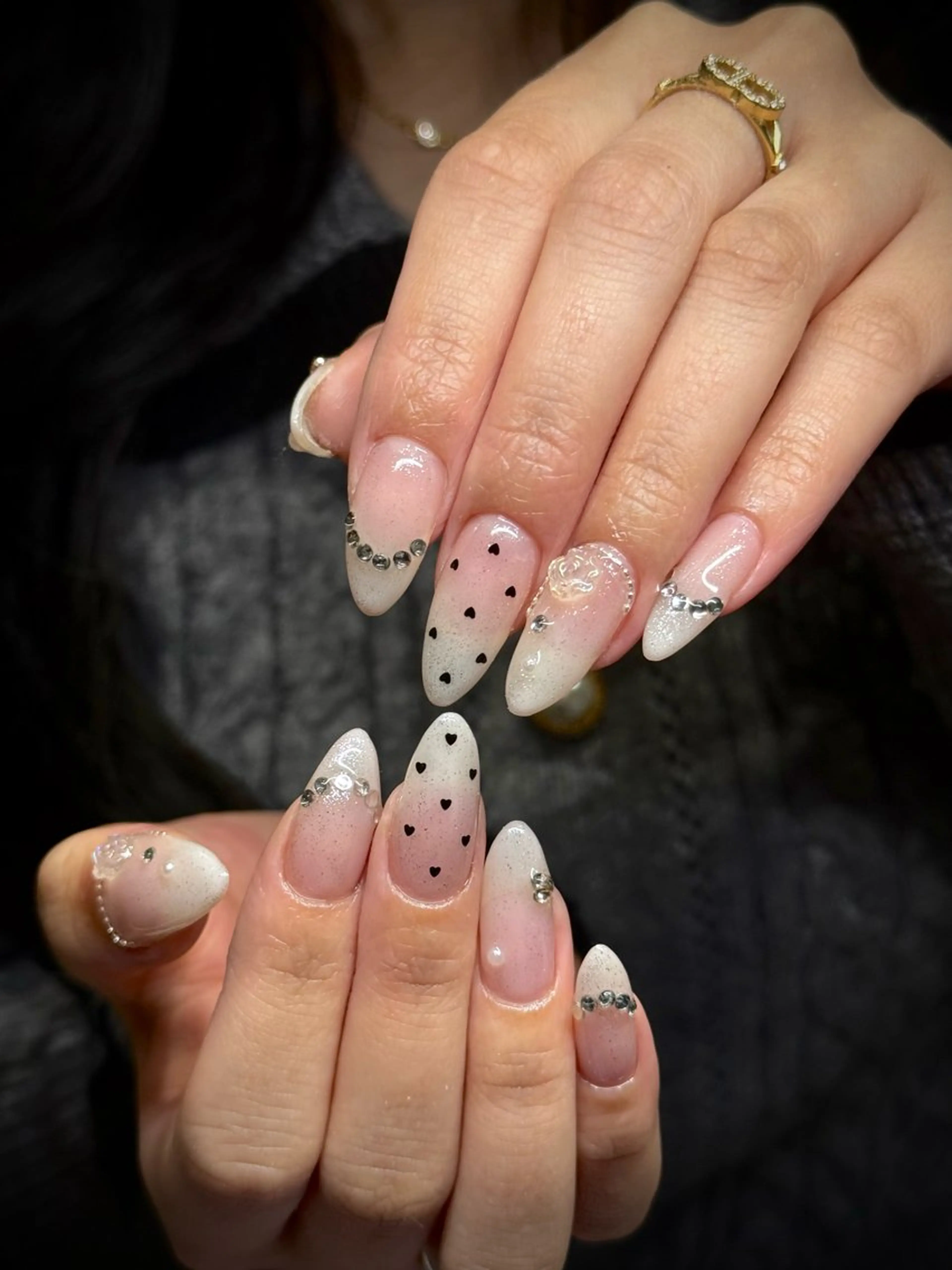 ネイル 持ち込み Ruru akari 大阪天王寺のネイルデザイン