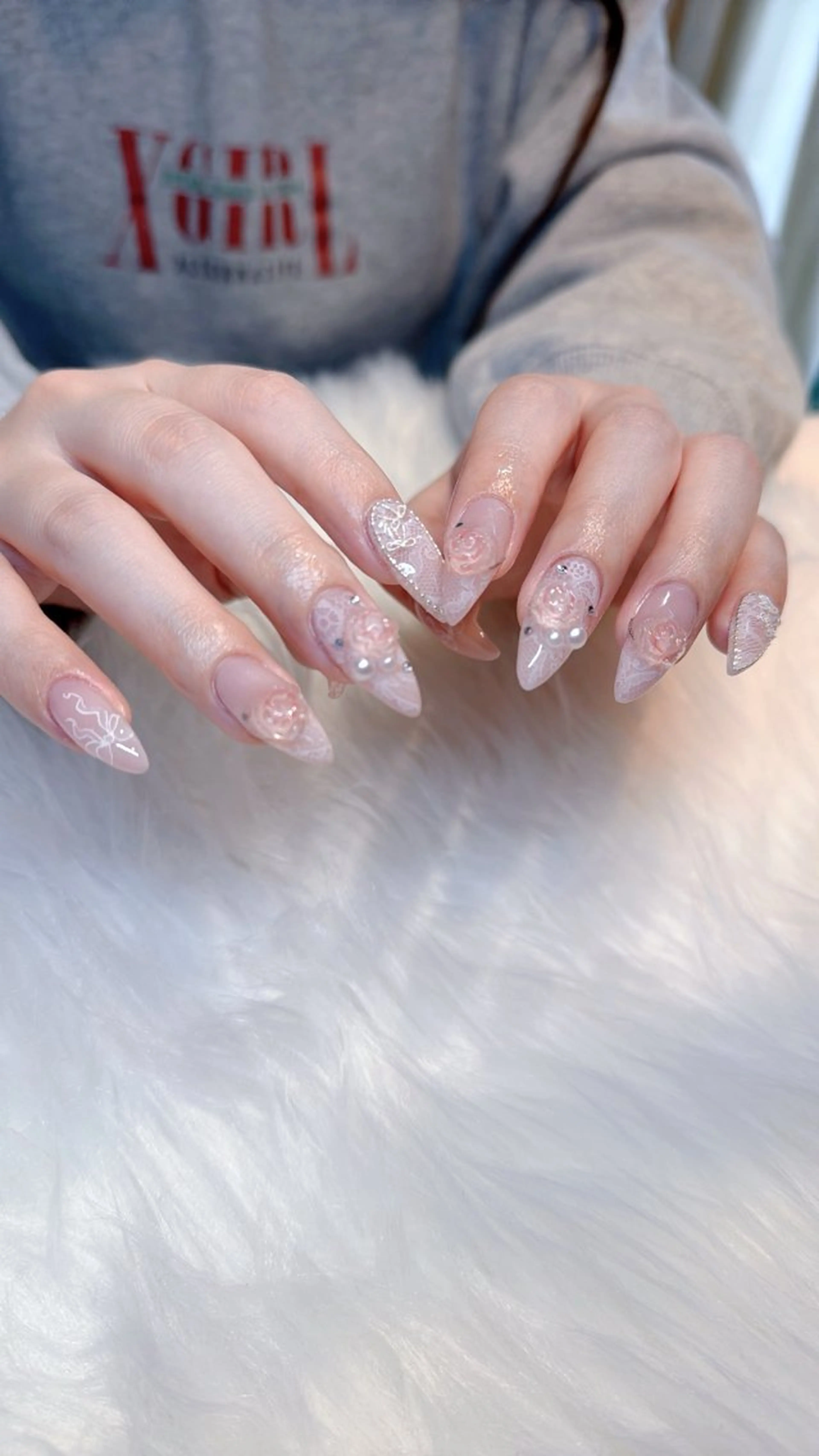 ネイル ハンドネイル 𝐘𝐔𝐊𝐈 💖のネイルデザイン