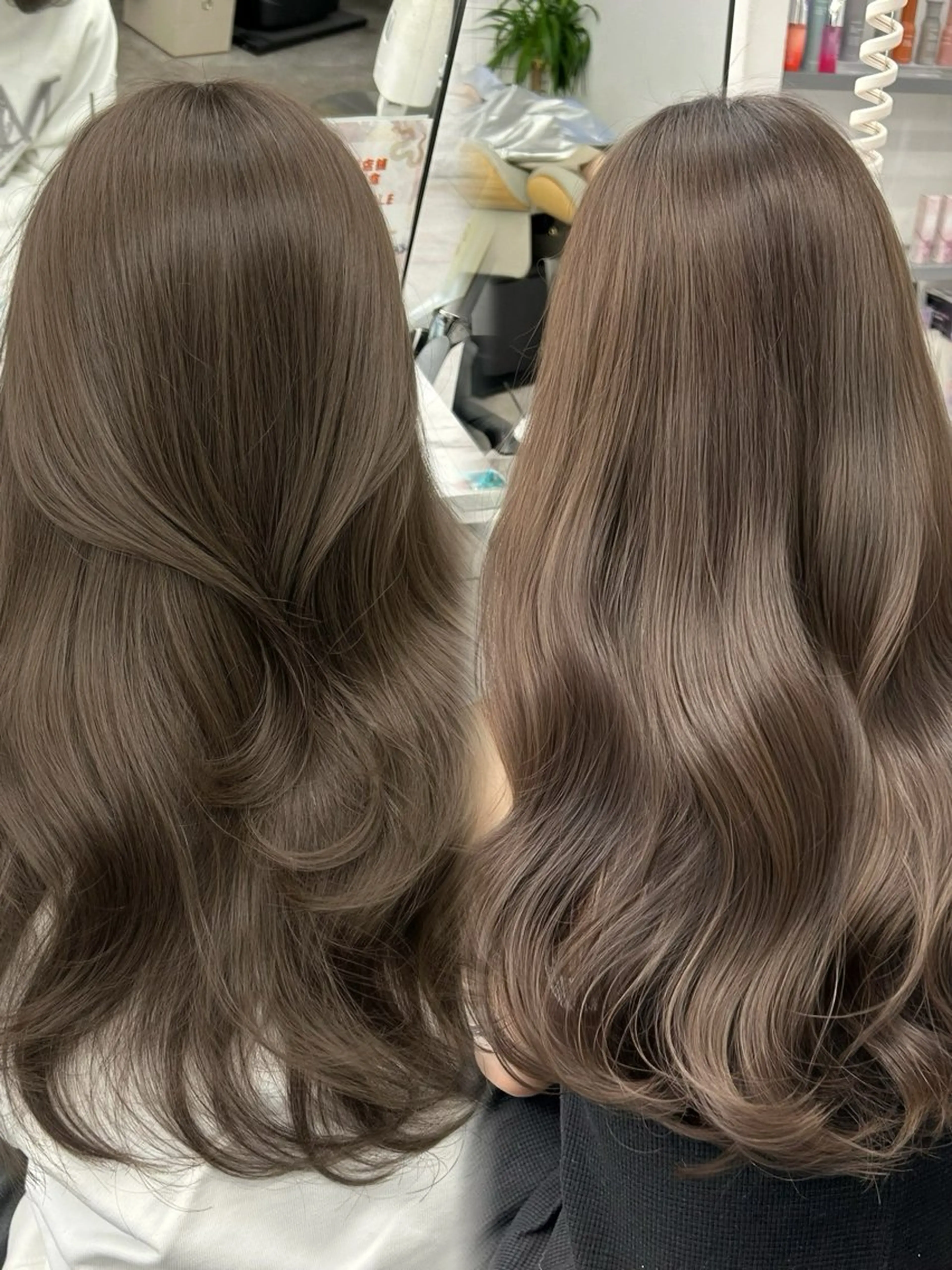 ロング カラー カット ヘアカラー トリートメント 透明感カラー 古山 結季🌙🖤のヘアスタイル