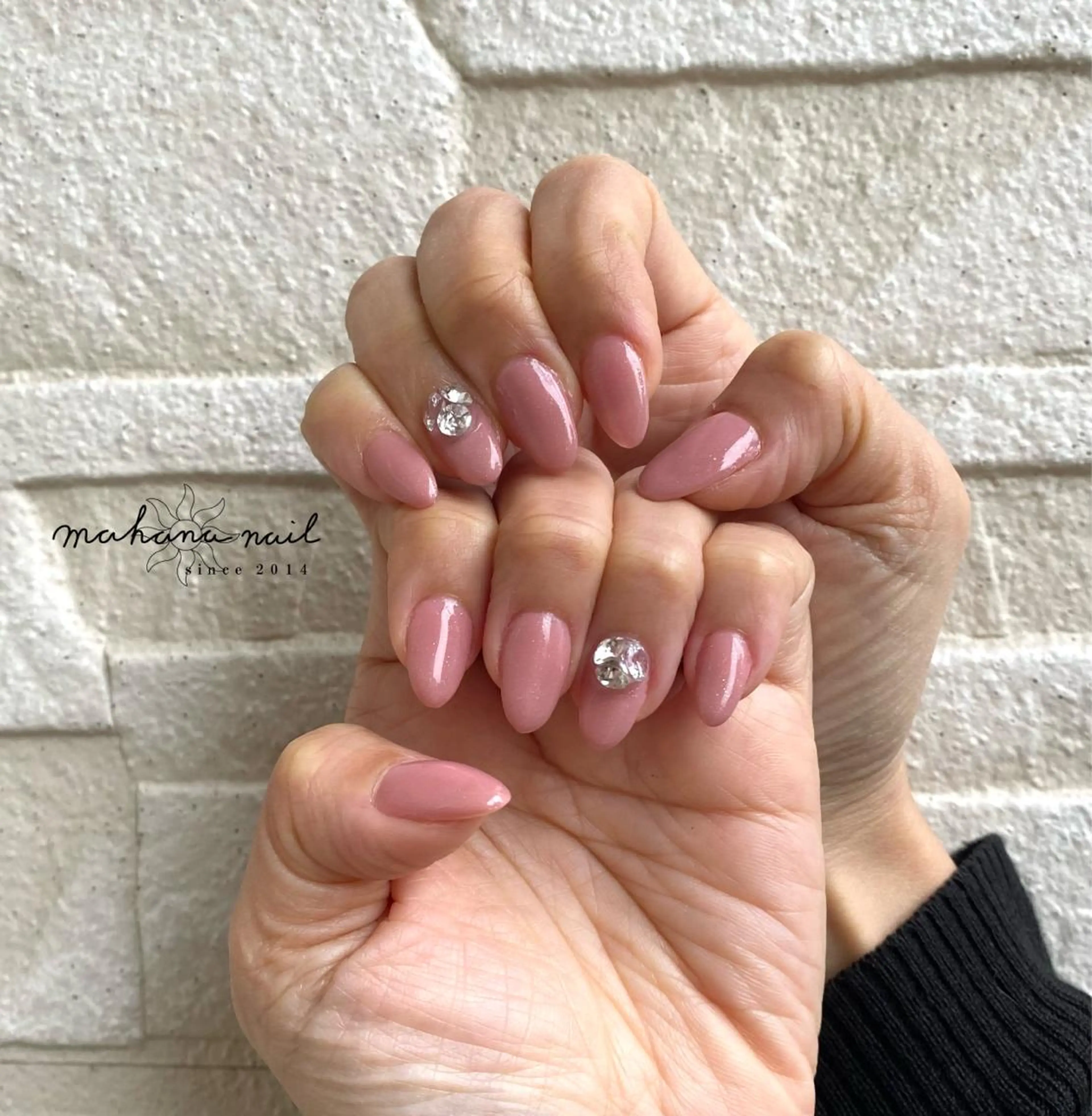 ネイル ワンカラーネイル mahana nailのネイルデザイン