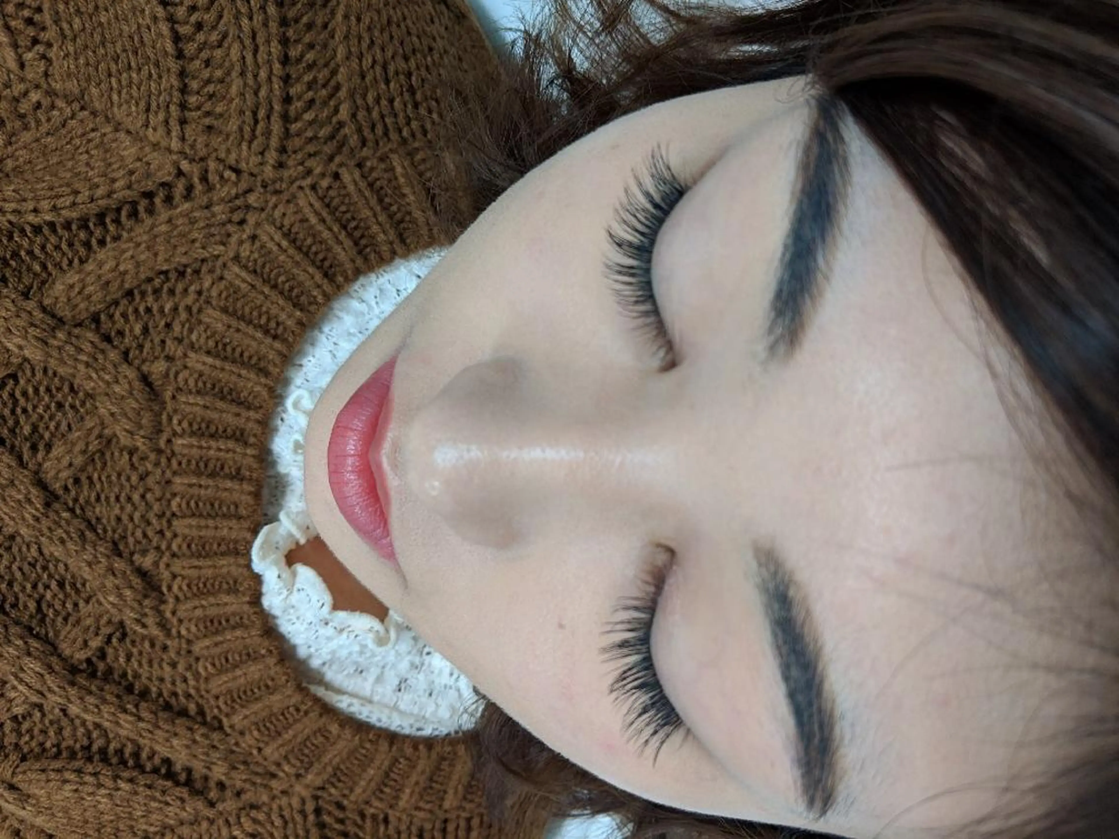 マツエク・マツパ 目尻長め 佐野 亜祐梨のマツエク・マツパデザイン