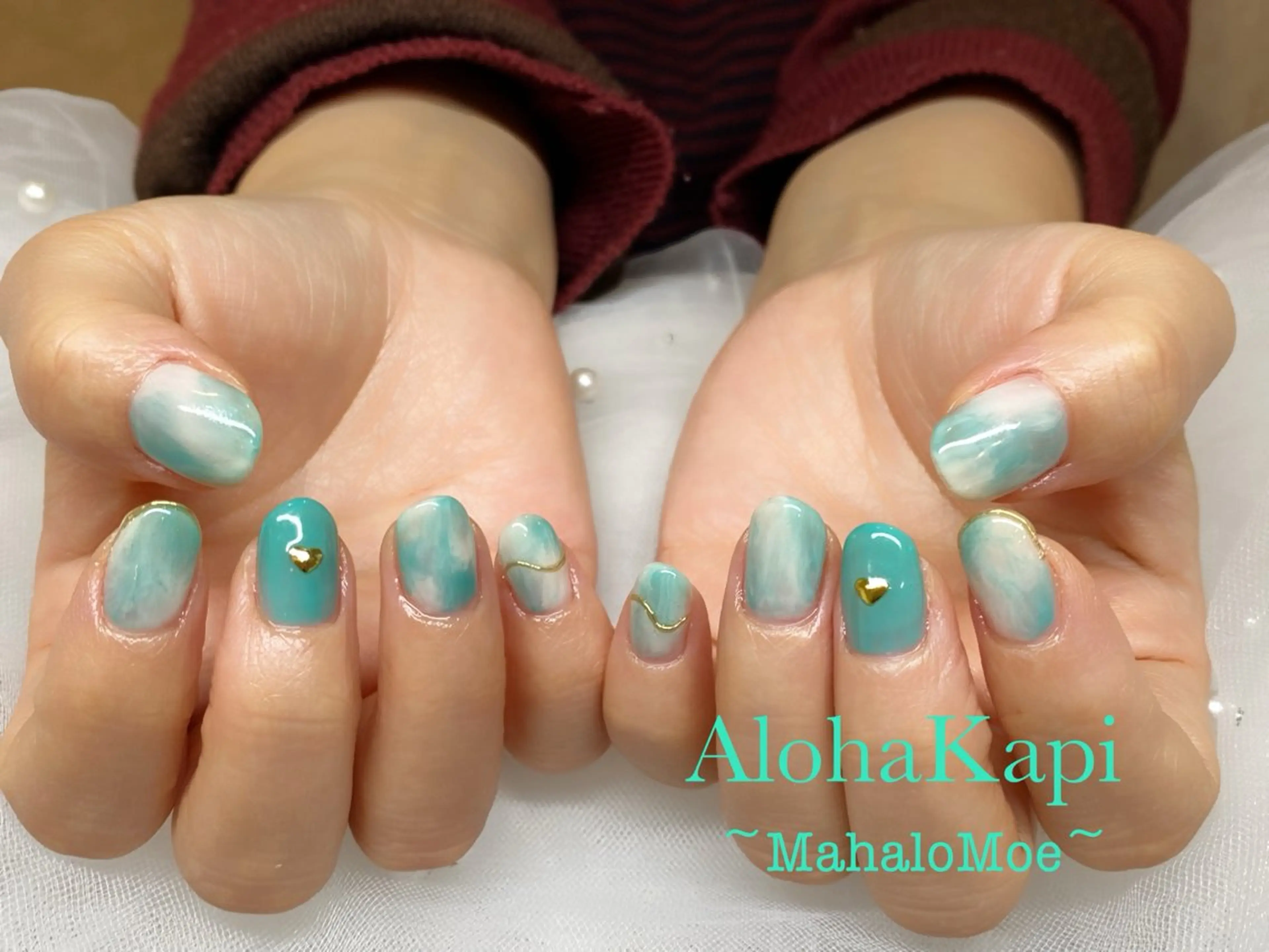 ネイル ハンドネイル AlohaKapi Kazueのネイルデザイン
